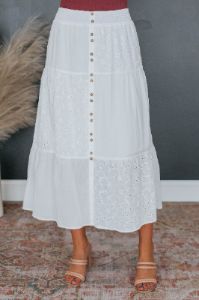 Cecelia Maxi Skirt sold by Wild Oak Boutique