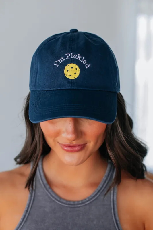 I'm Pickled Baseball Cap - Navy sold by Wild Oak Boutique