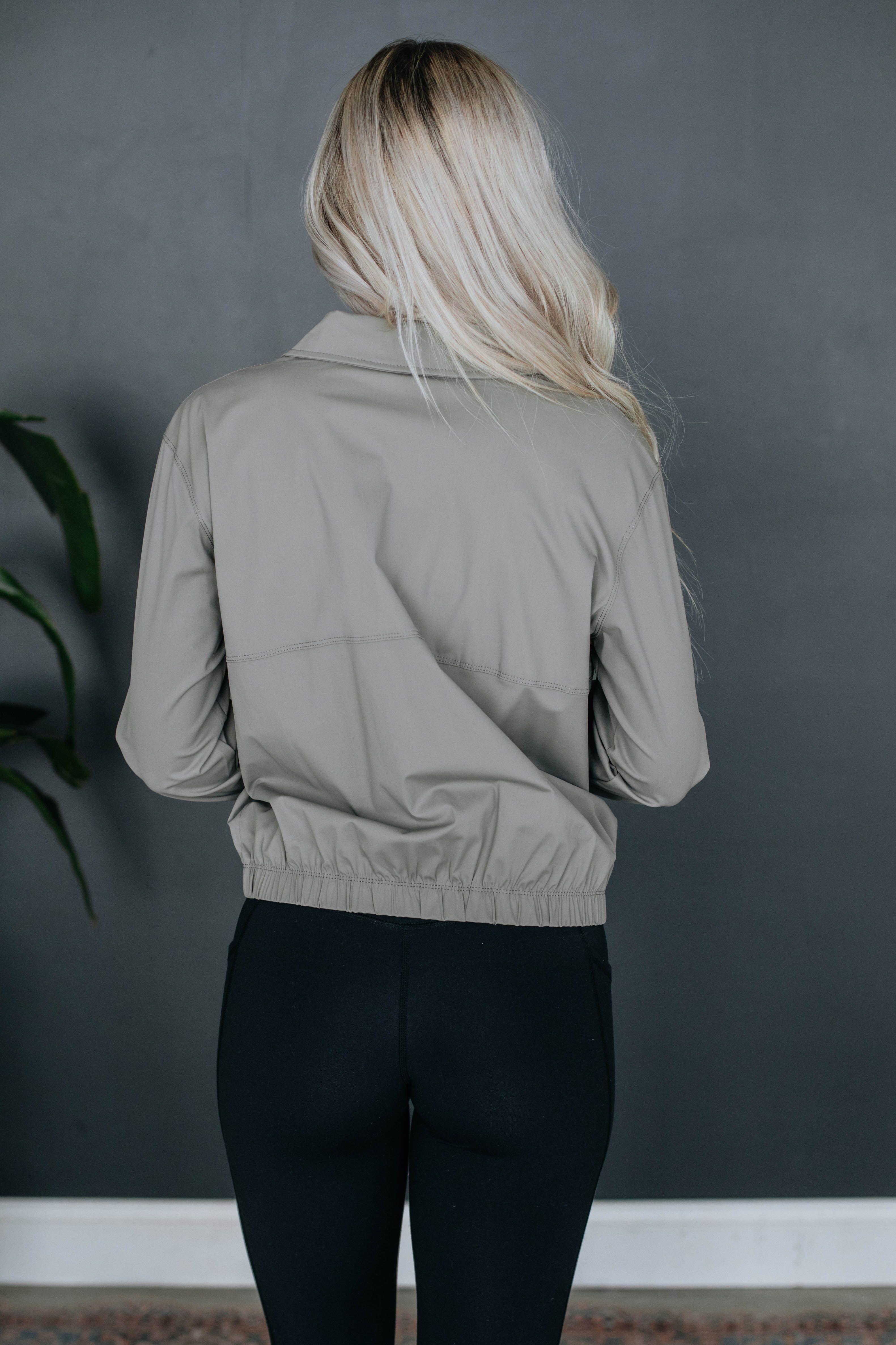 Blaise Active Jacket - Stone sold by Wild Oak Boutique product image thumbnail 5
