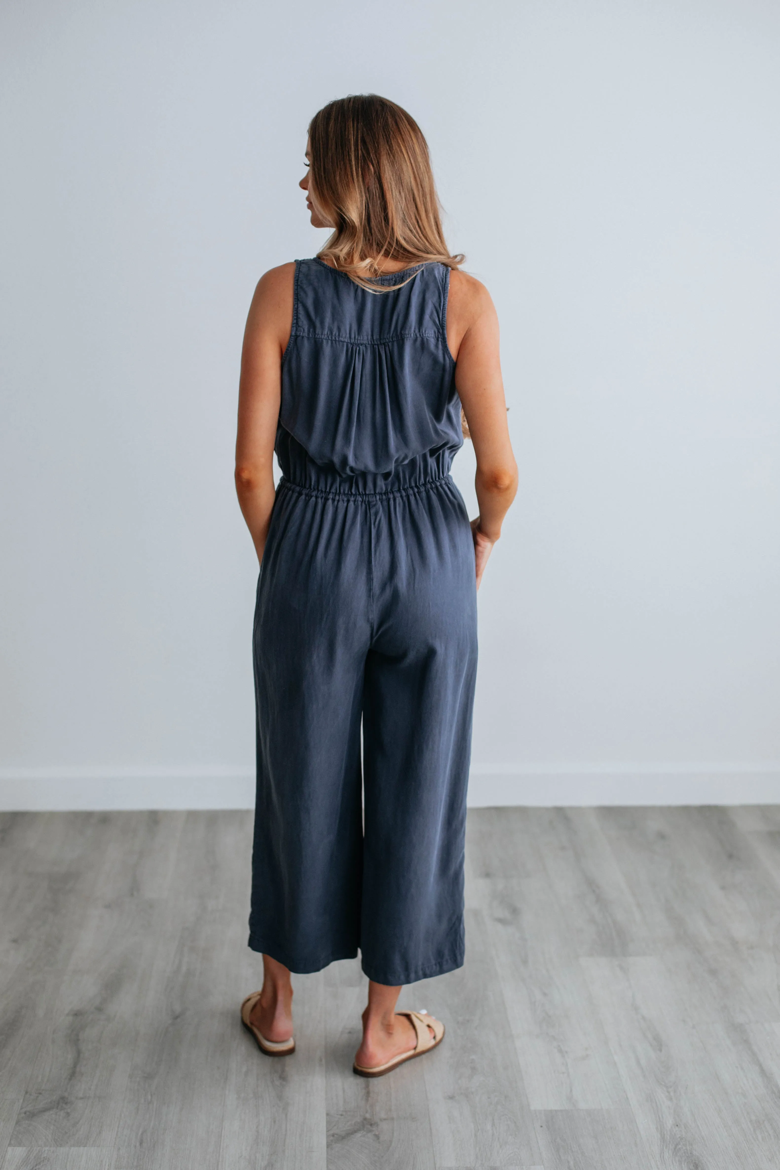 Keren Jumpsuit - Midnight sold by Wild Oak Boutique product image thumbnail 4