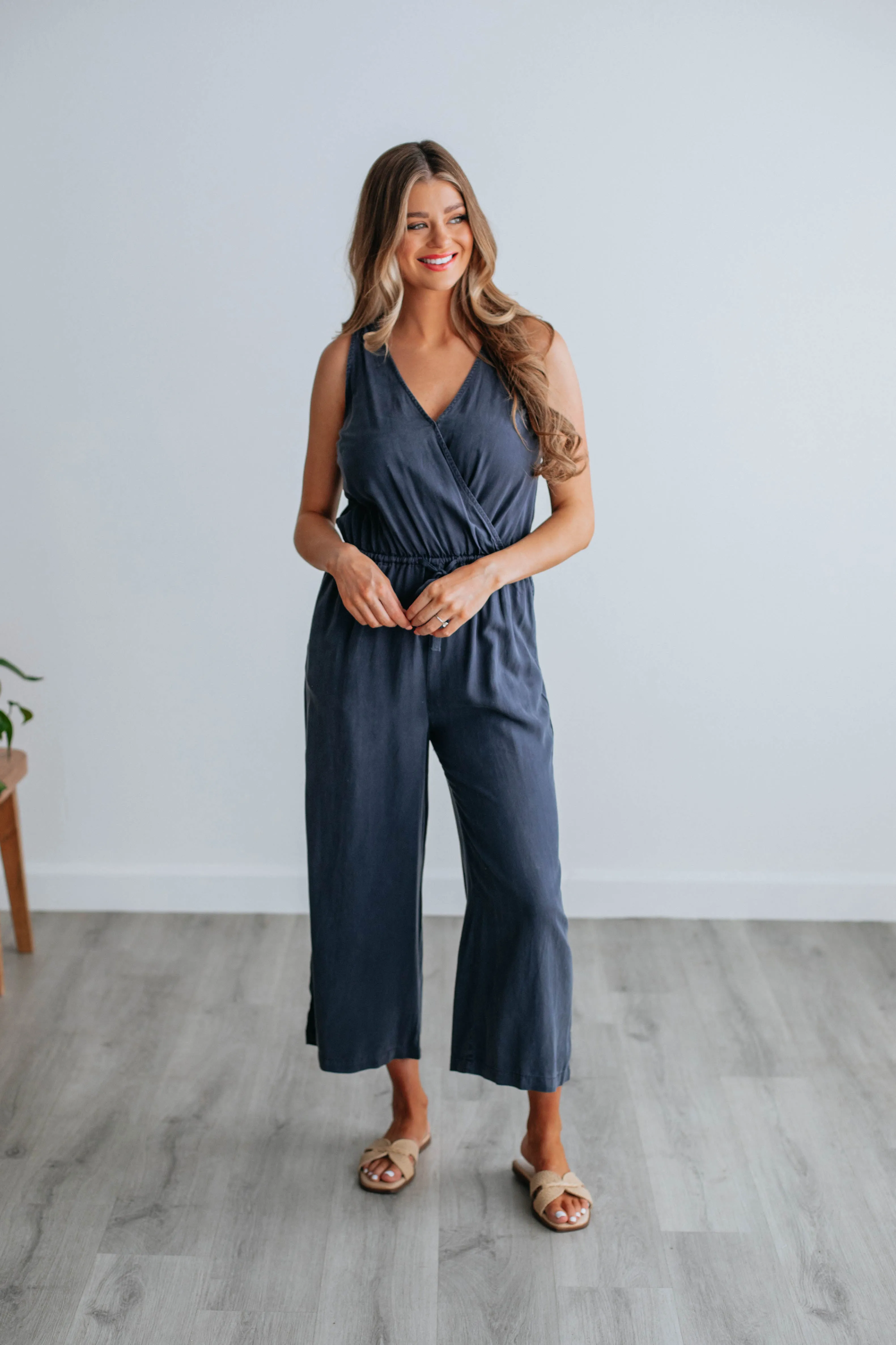 Keren Jumpsuit - Midnight sold by Wild Oak Boutique product image thumbnail 3