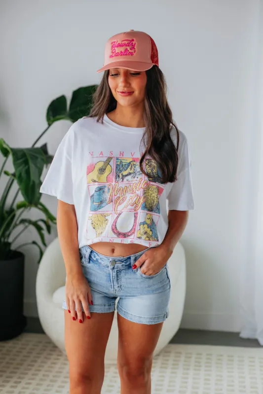 Music City Oversized Graphic Tee sold by Wild Oak Boutique