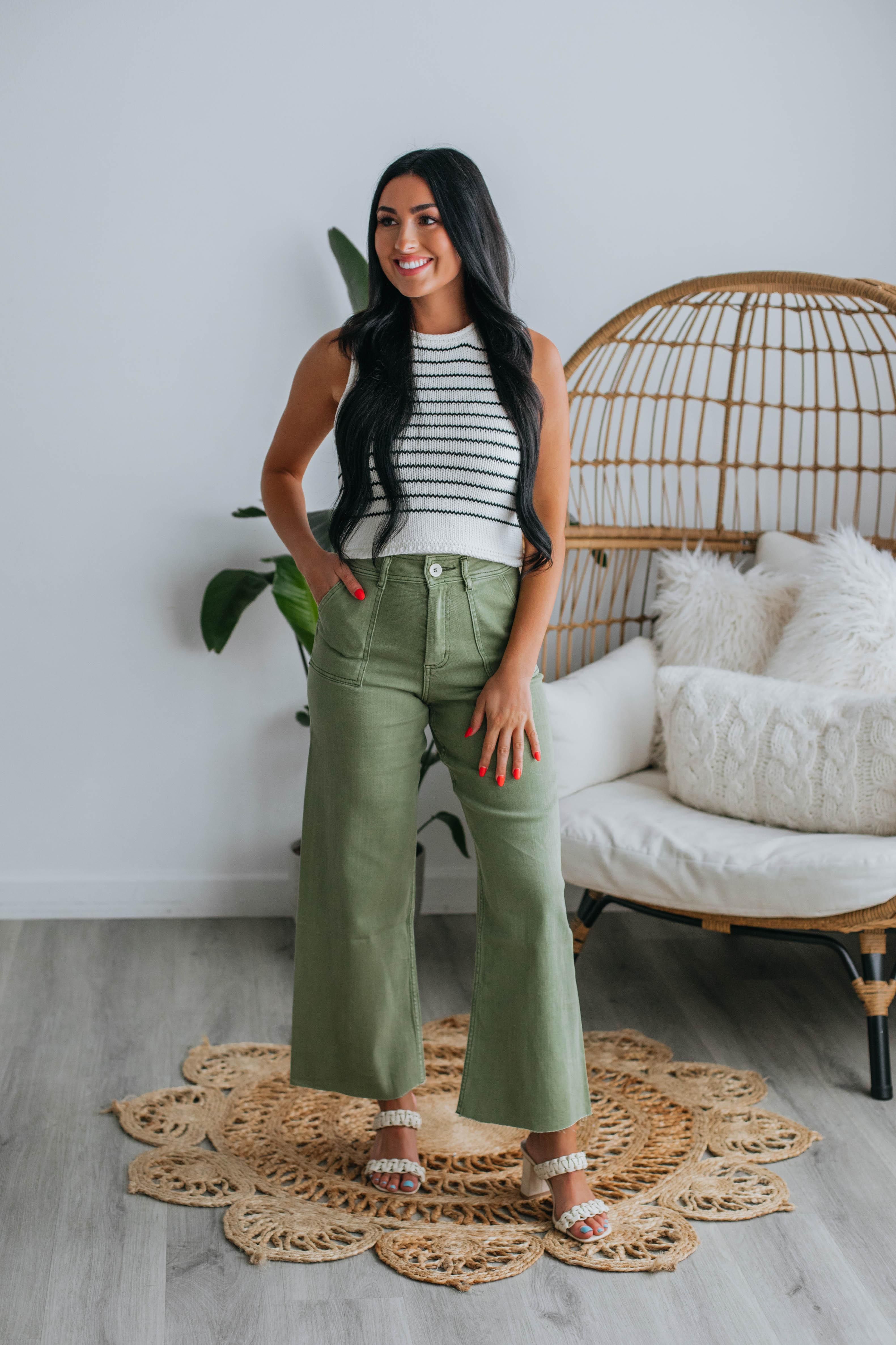 Lana Striped Sweater Tank sold by Wild Oak Boutique product image thumbnail 3