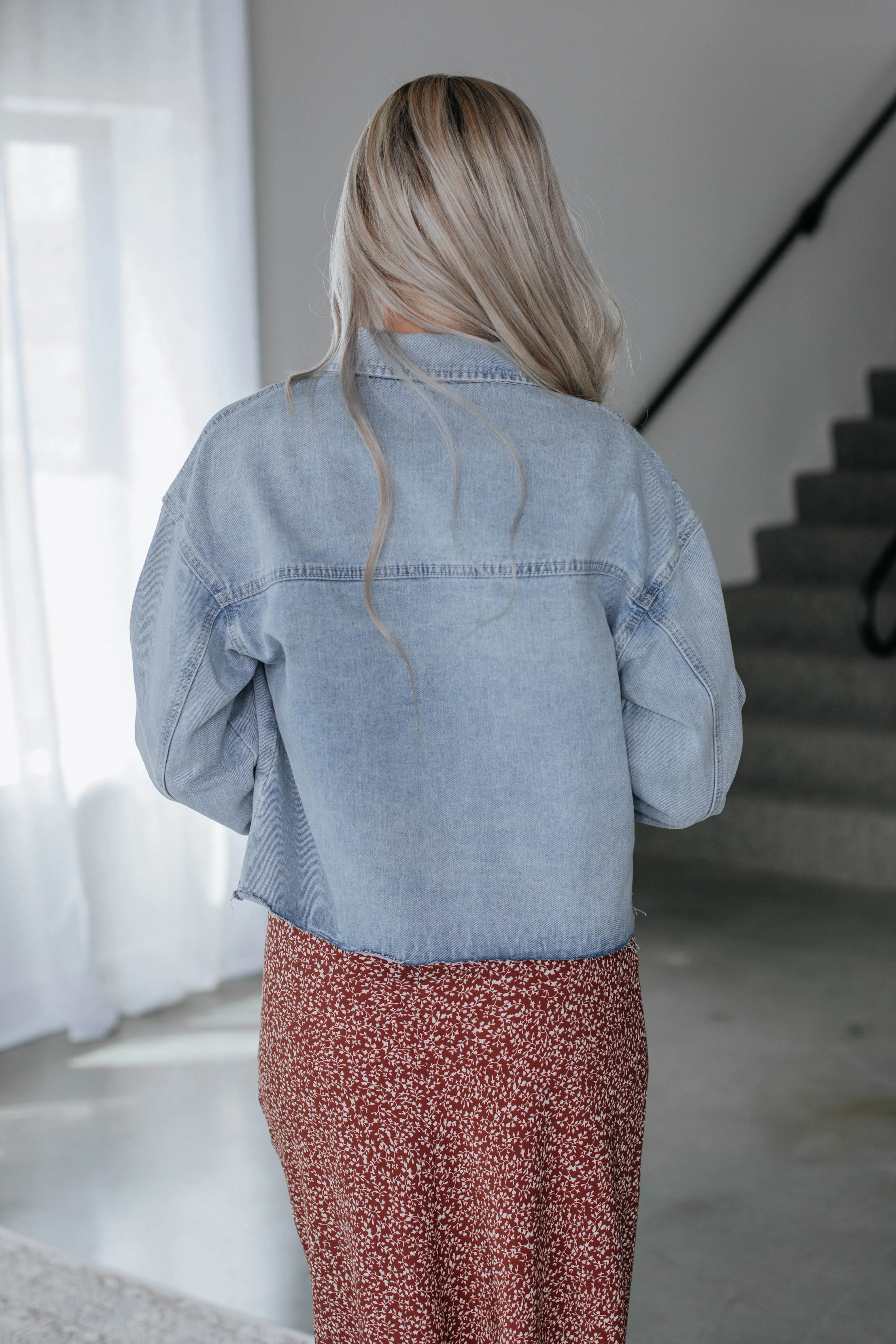 Chrysa Denim Jacket sold by Wild Oak Boutique product image thumbnail 4