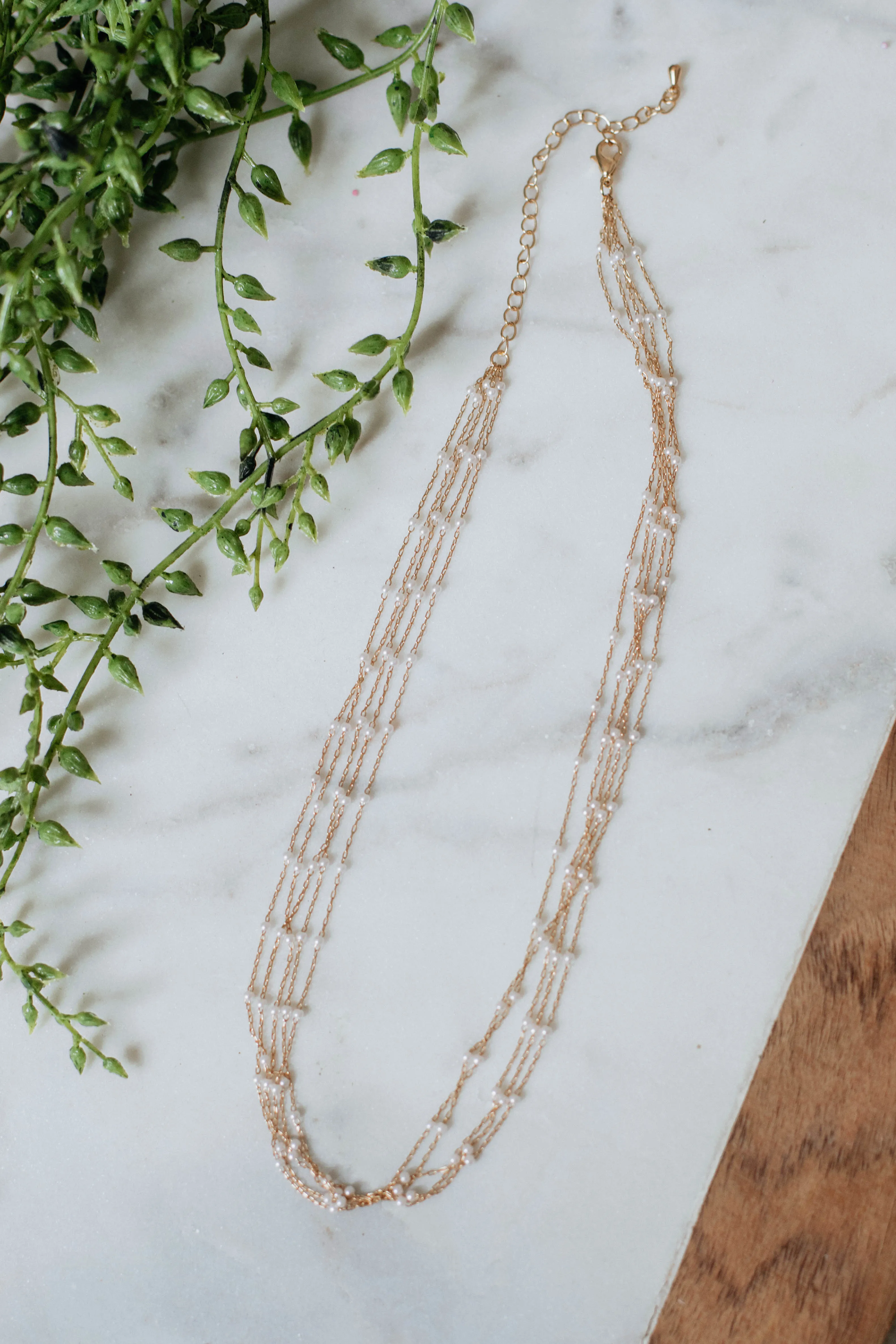 Camelia Layered Necklace sold by Wild Oak Boutique