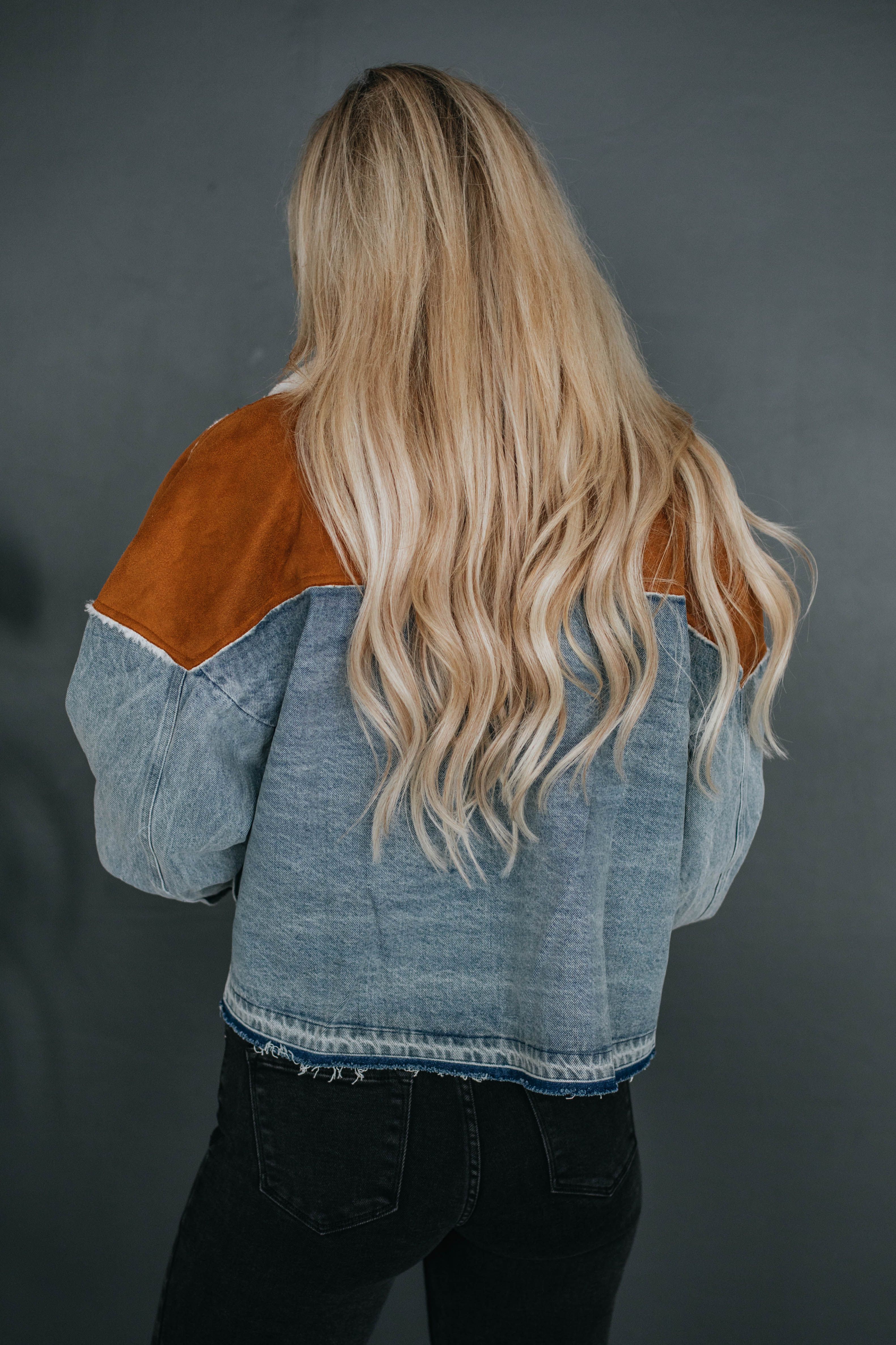 Eddie Denim Jacket sold by Wild Oak Boutique product image thumbnail 5