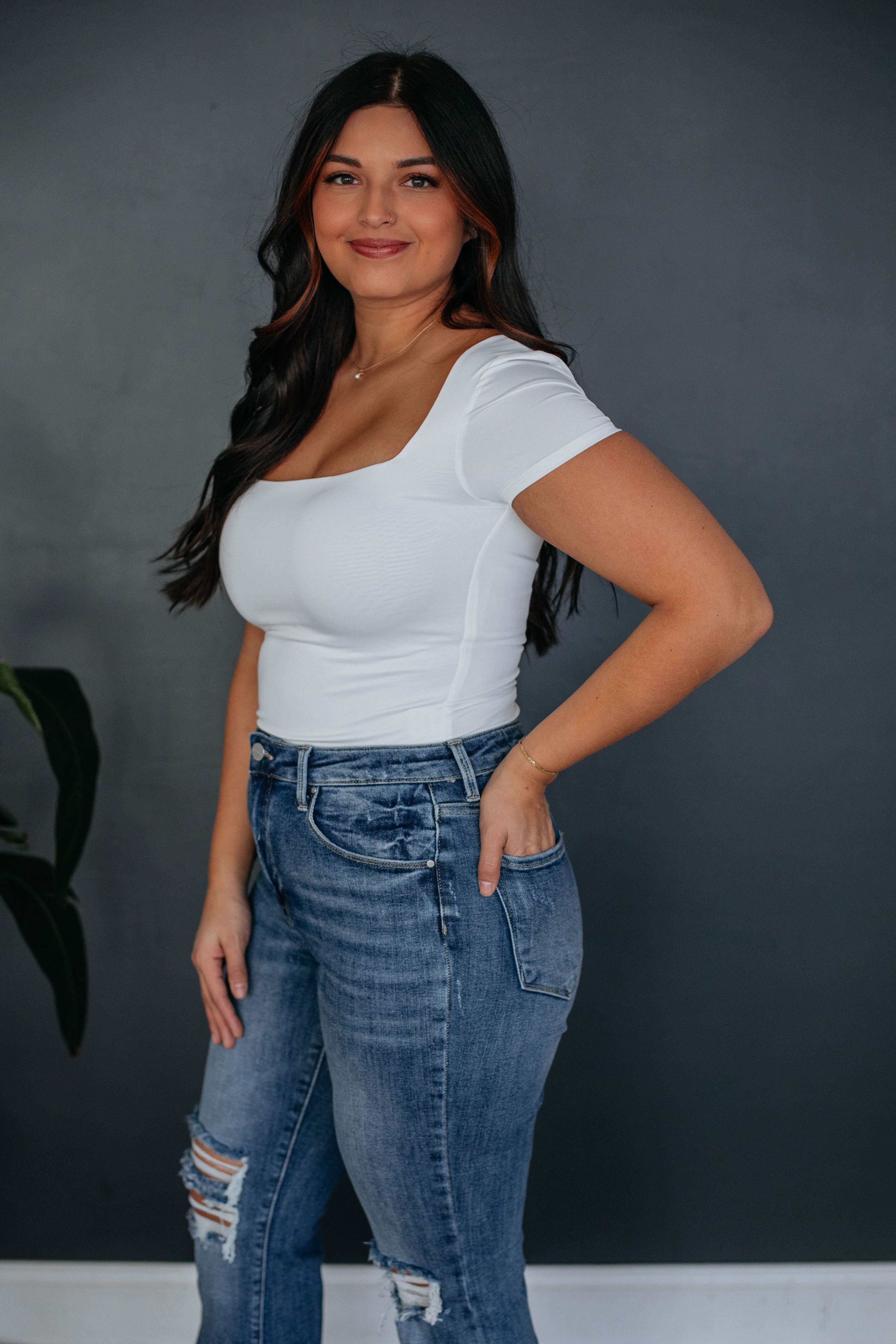 Rowlan Bodysuit - Ivory sold by Wild Oak Boutique product image thumbnail 4