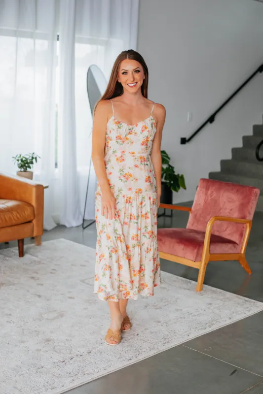 Camie Floral Dress sold by Wild Oak Boutique