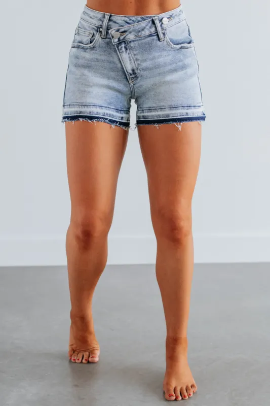 Acadia Risen Shorts - Light Wash made by Risen