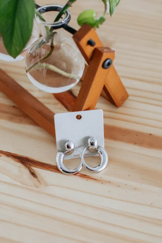 Lilo Earrings - Silver sold by Wild Oak Boutique