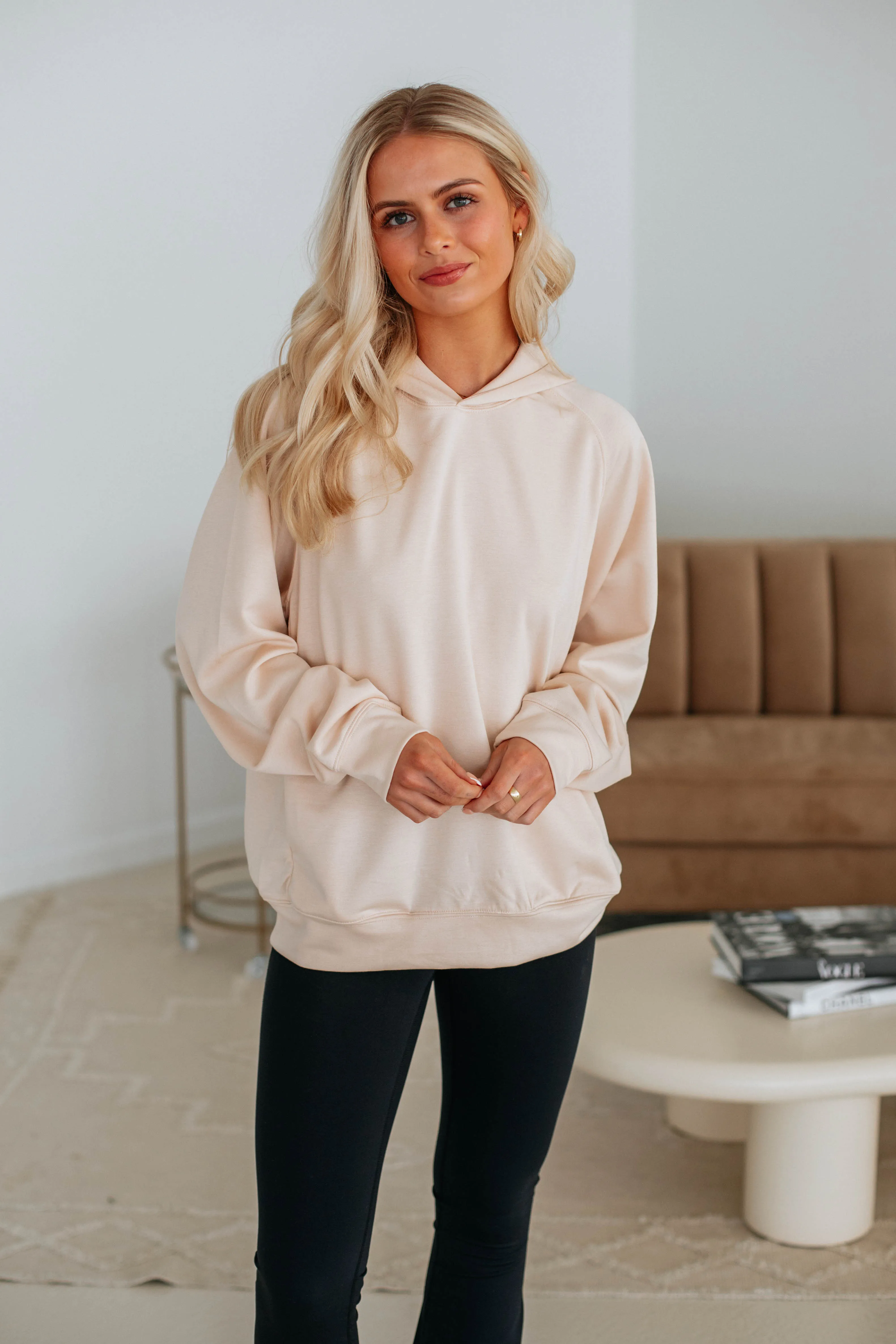 Daniella Hoodie - Natural sold by Wild Oak Boutique product image thumbnail 4