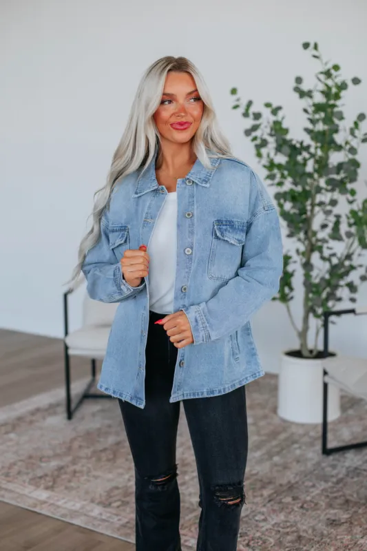 Robyn Denim Jacket made by Wishlist
