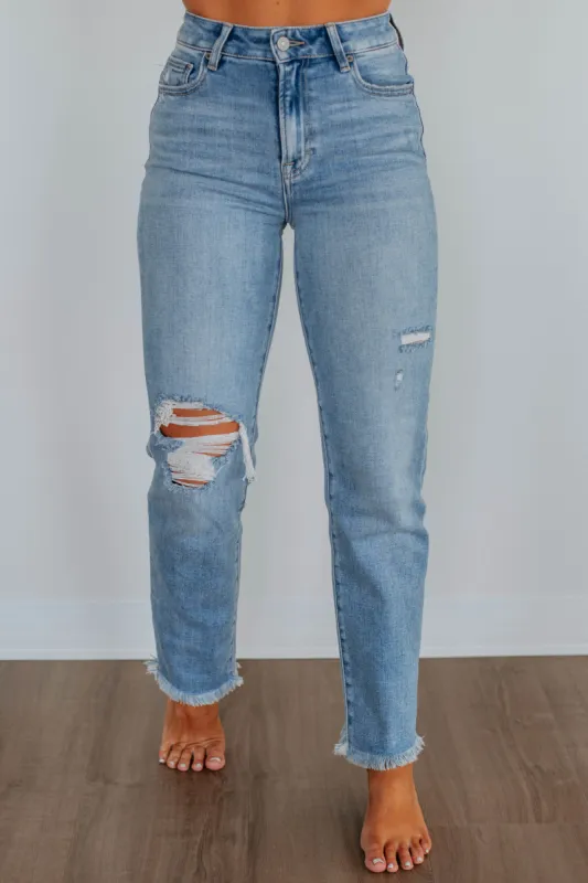 Tracey Hidden Jeans - Current Mood sold by Wild Oak Boutique