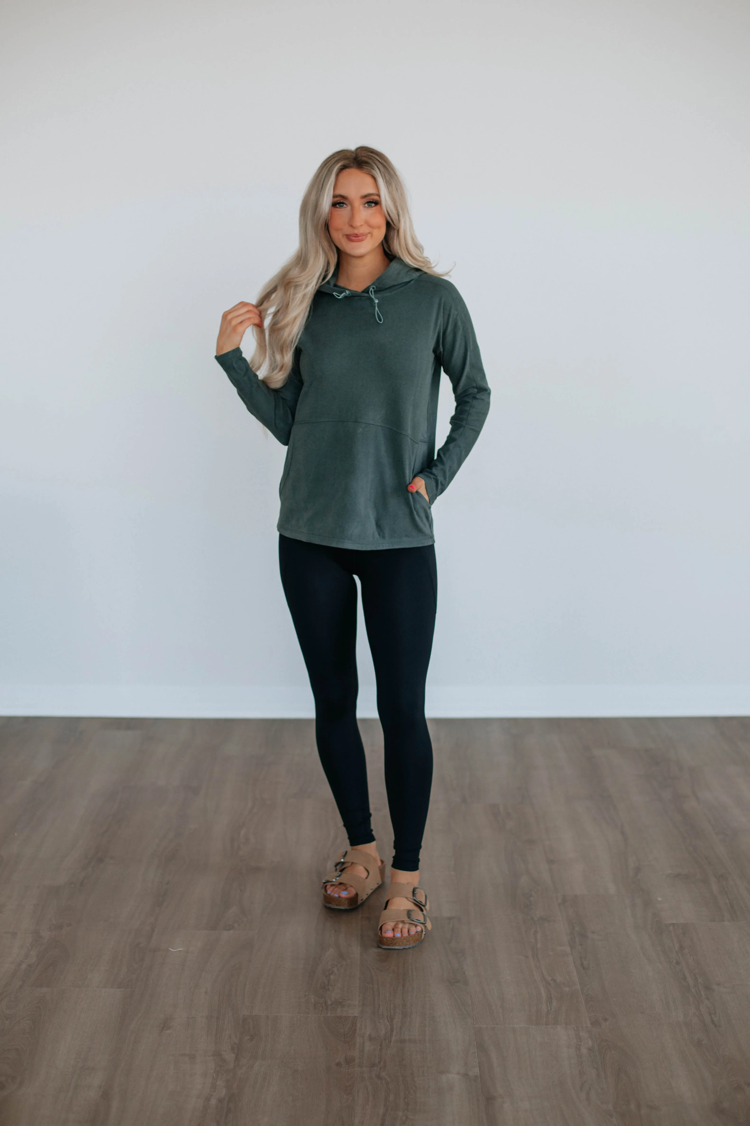 Miya Hoodie - Peacock sold by Wild Oak Boutique product image thumbnail 3