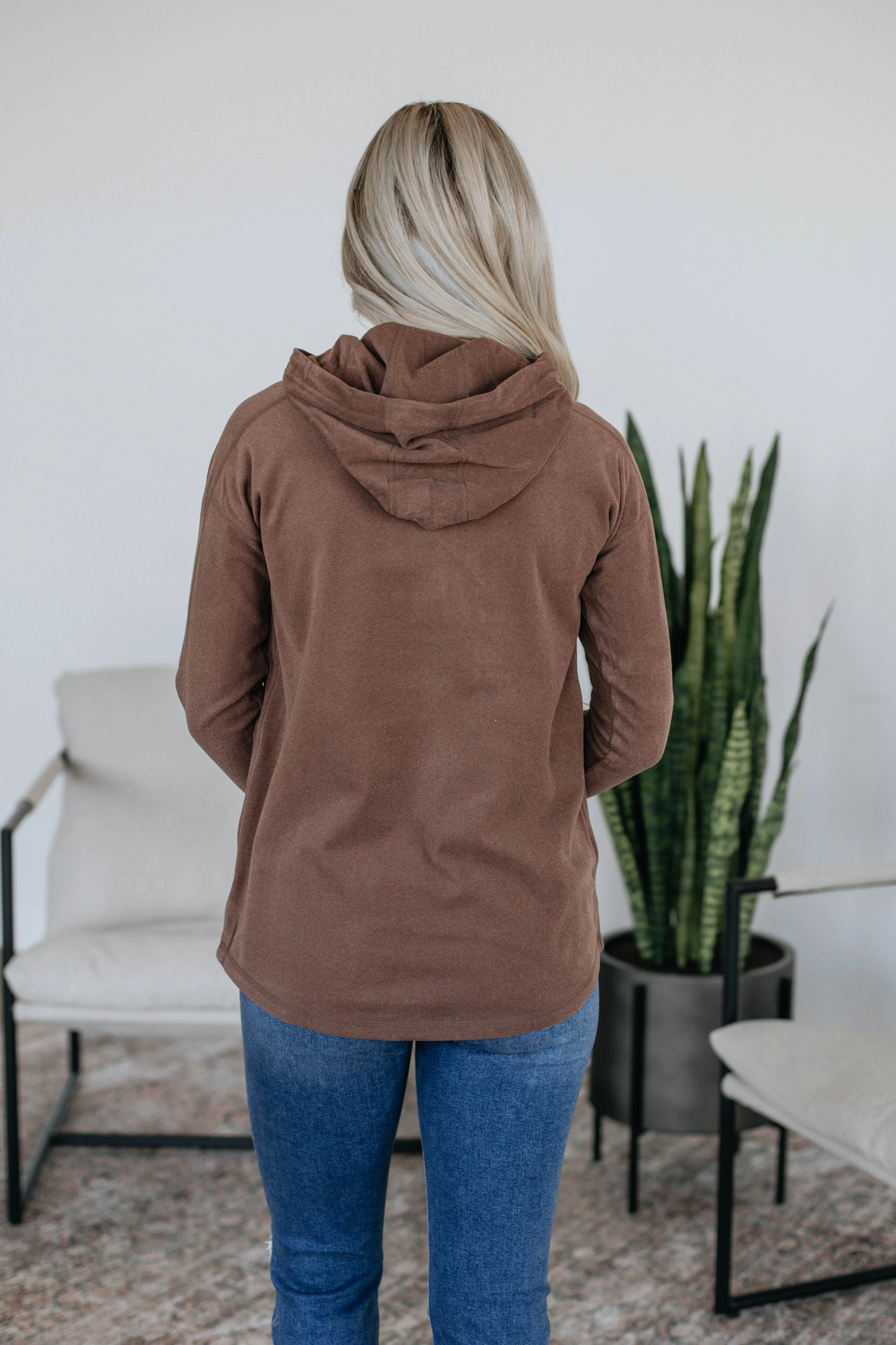 Miya Hoodie - Mocha sold by Wild Oak Boutique product image thumbnail 5