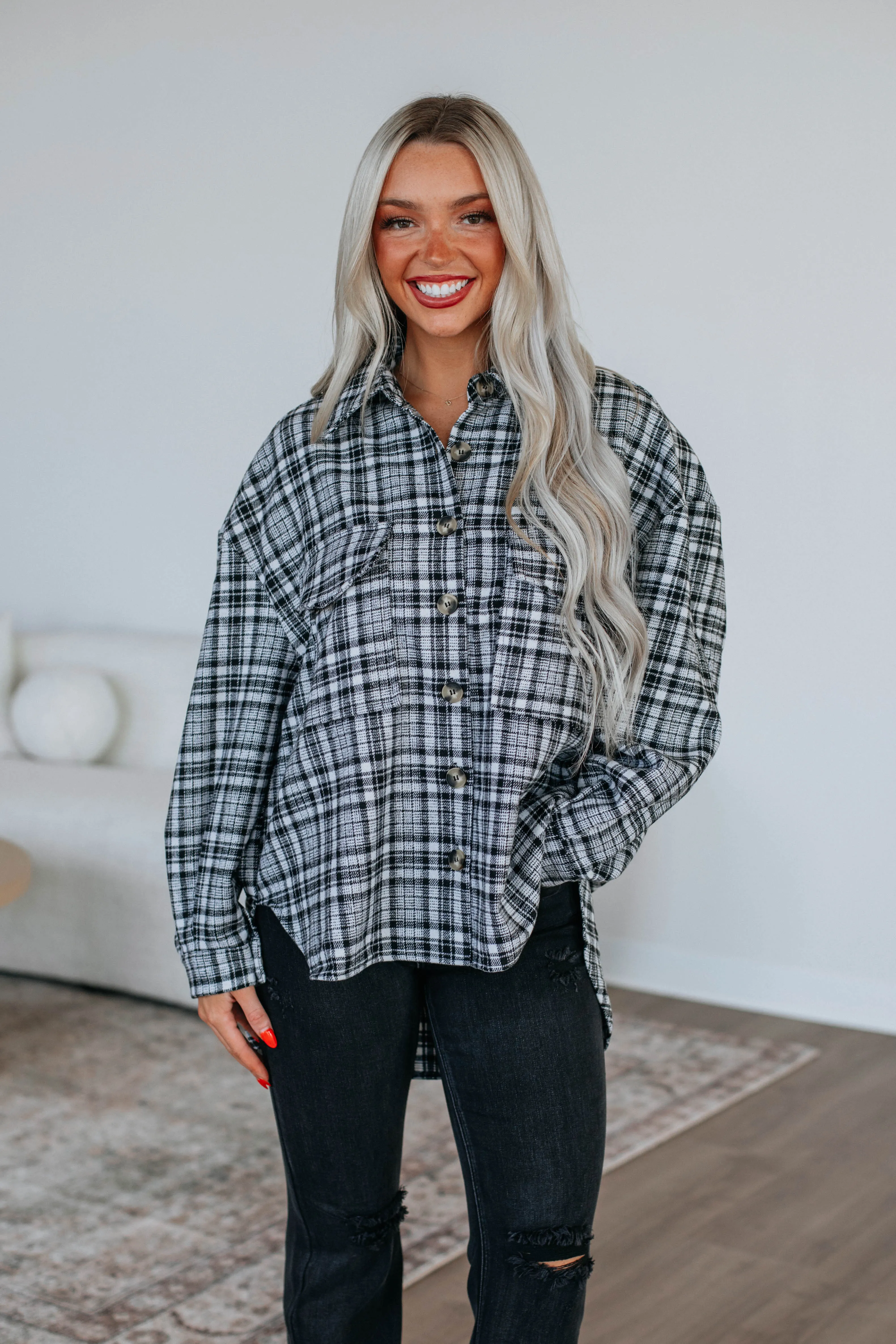 Tommie Flannel Top sold by Wild Oak Boutique product image thumbnail 5