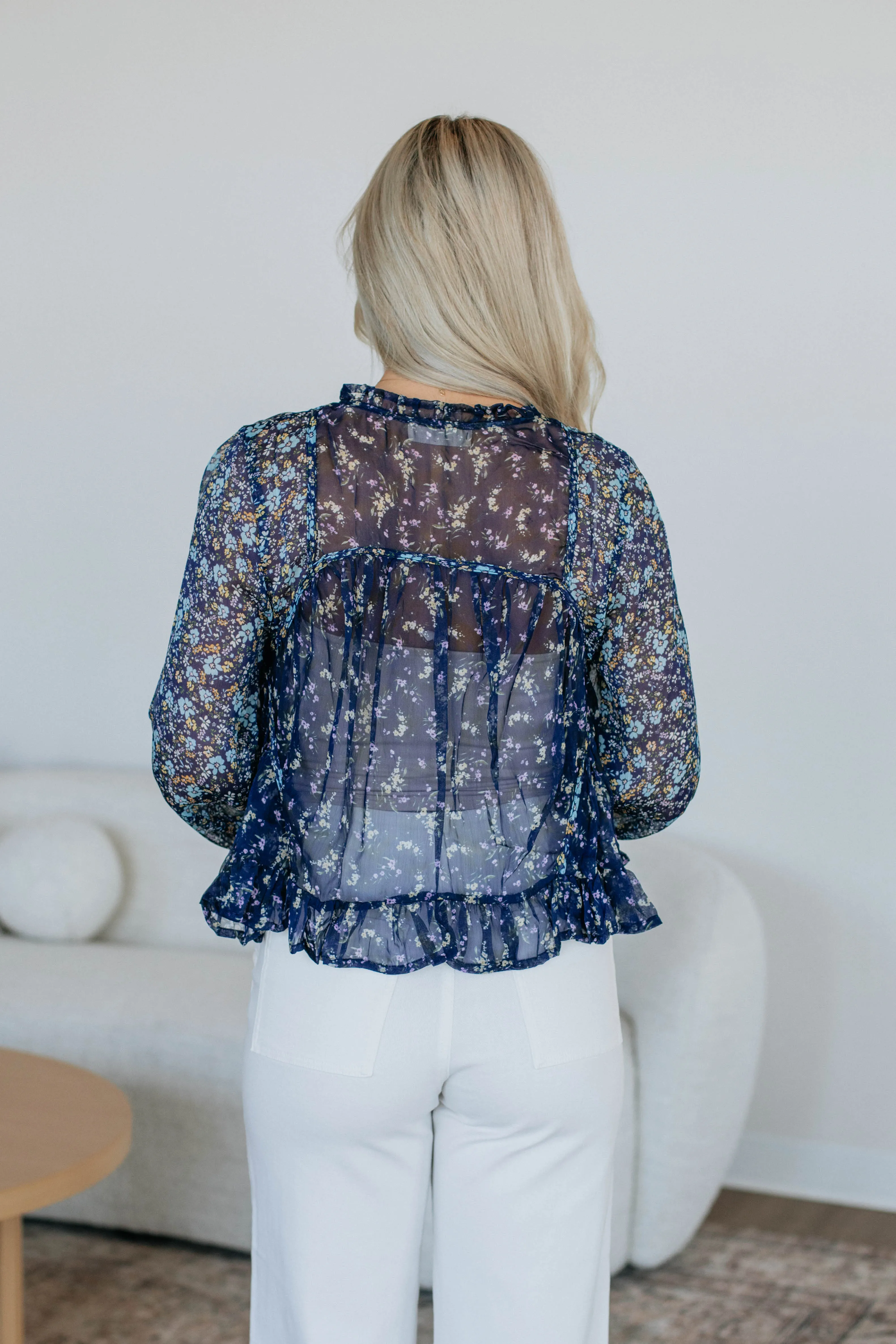 Arielle Floral Top sold by Wild Oak Boutique product image thumbnail 4