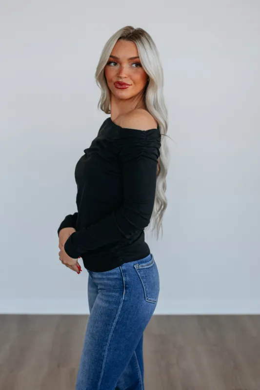 Zhoira Top - Black sold by Wild Oak Boutique