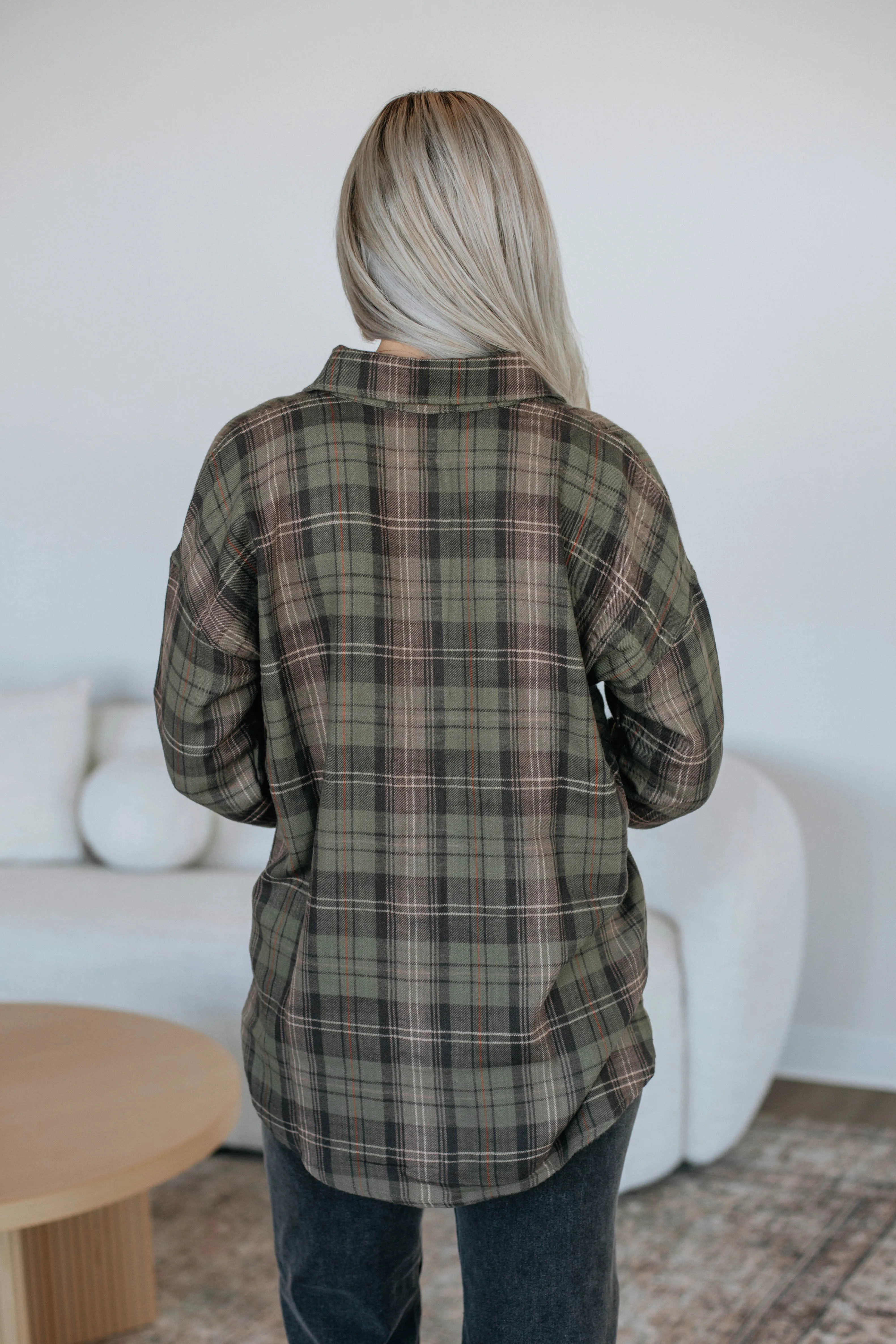 Rowena Flannel Top sold by Wild Oak Boutique product image thumbnail 5