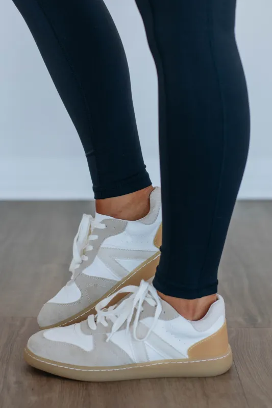 Sole Searching Sneakers - Natural Mix sold by Wild Oak Boutique