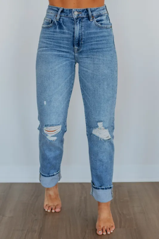 Tracey Hidden Jeans - Necessary sold by Wild Oak Boutique