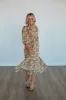 Nautia Floral Dress sold by Wild Oak Boutique