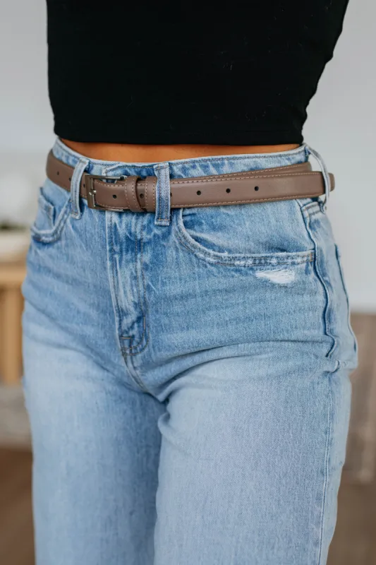 Kloie Belt - Taupe sold by Wild Oak Boutique