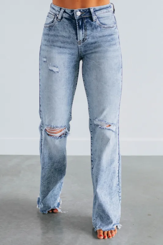 Jazlyn Risen Jeans - Karma sold by Wild Oak Boutique
