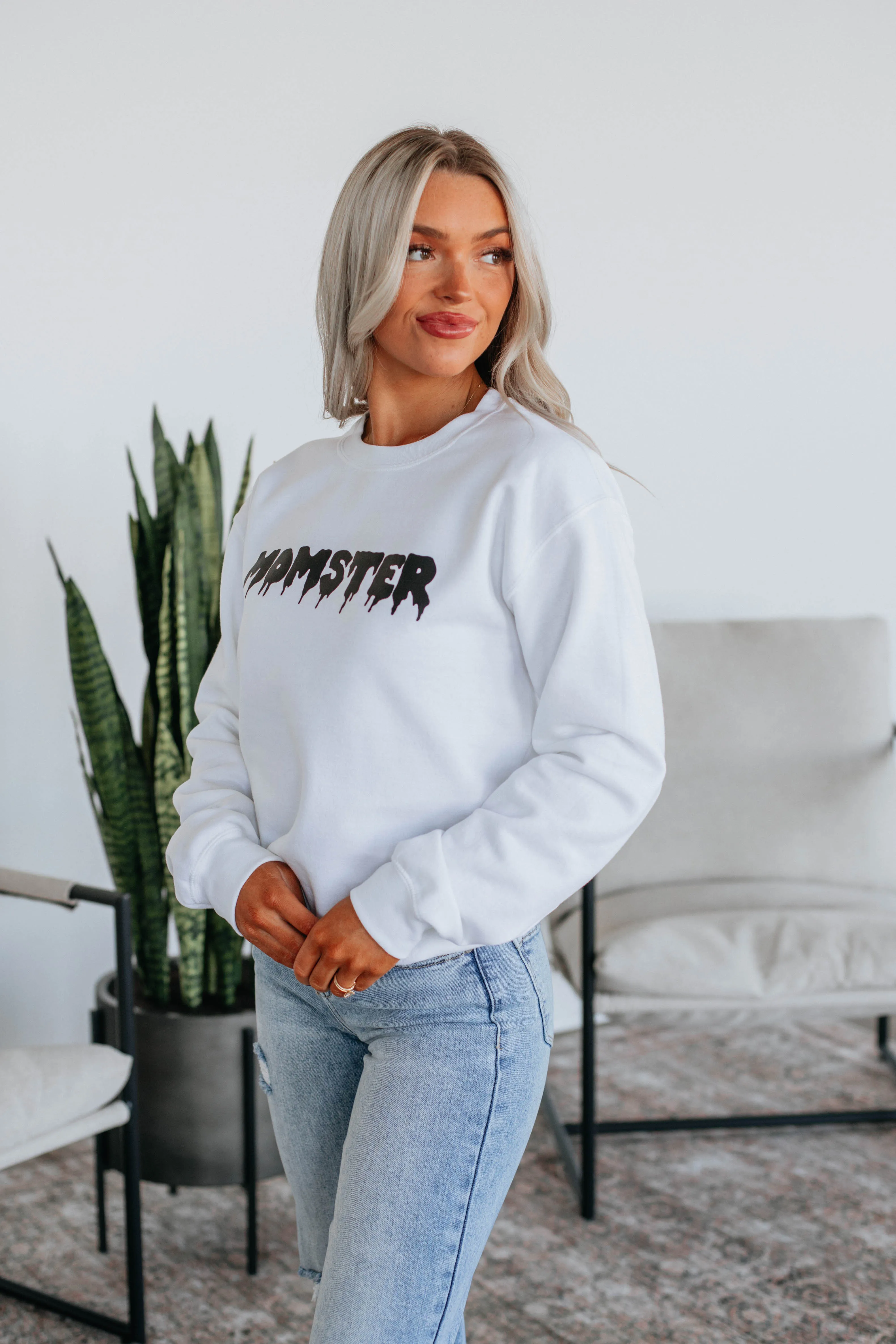 Momster Crewneck sold by Wild Oak Boutique product image thumbnail 4