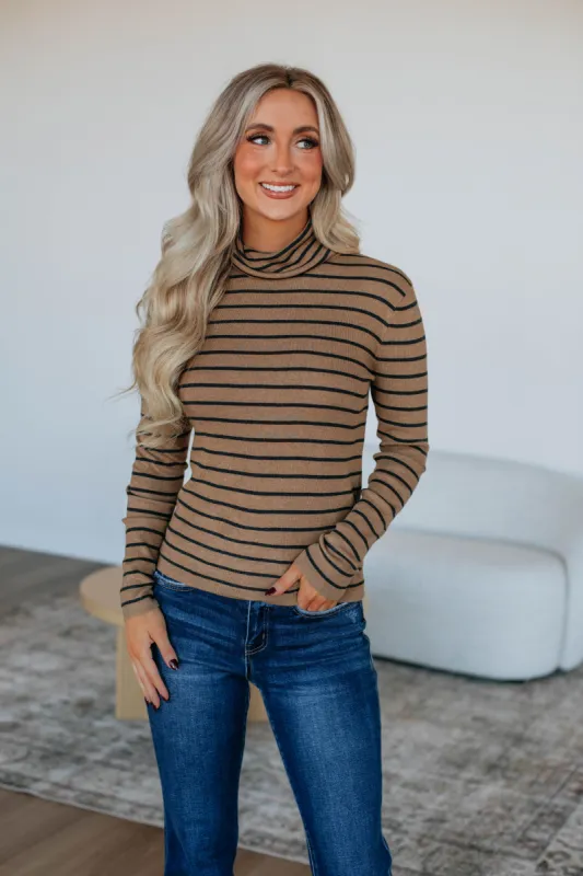 Berkeley Striped Sweater - Barley made by Wild Oak Boutique