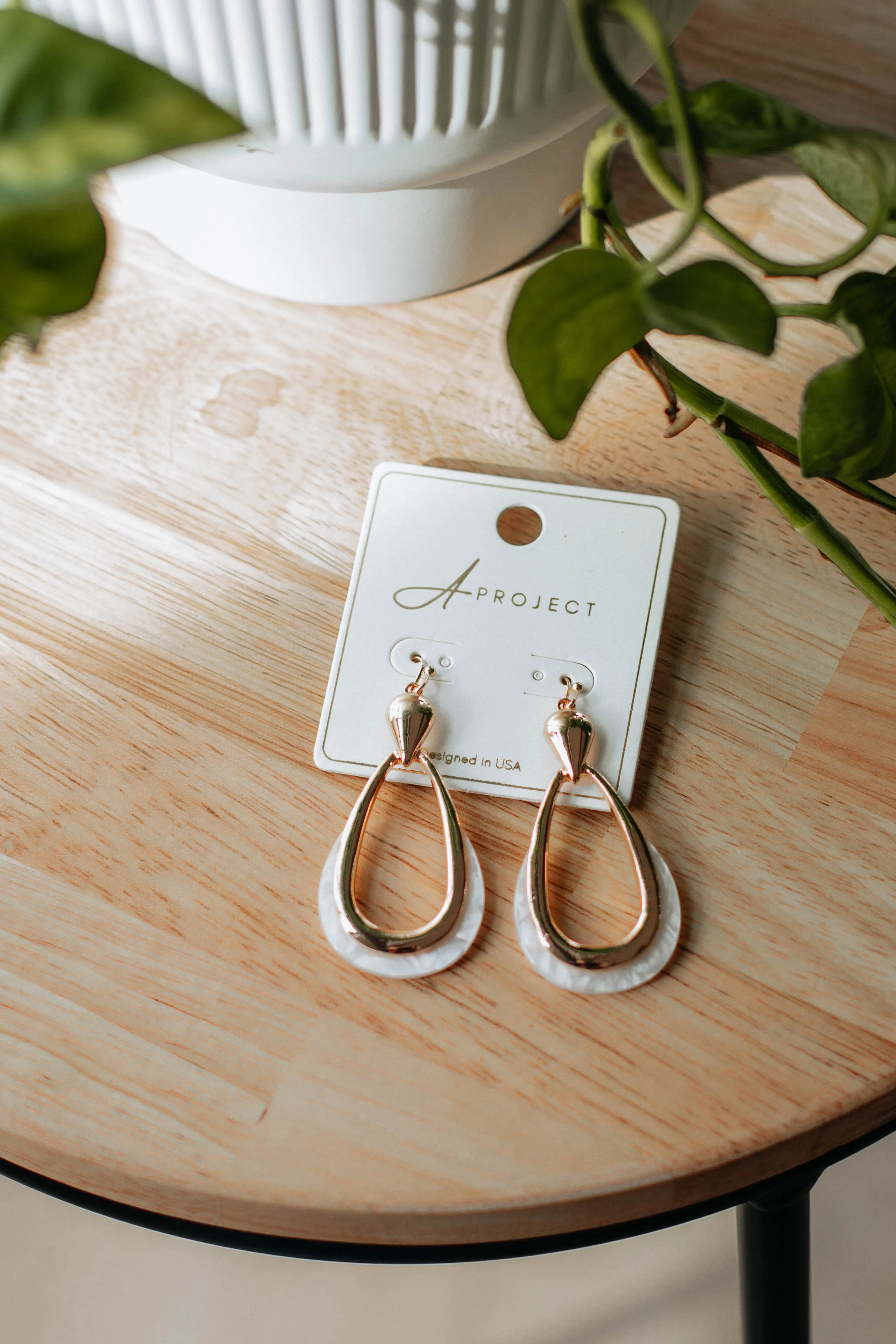 Adela Dangle Earrings sold by Wild Oak Boutique product image thumbnail 2