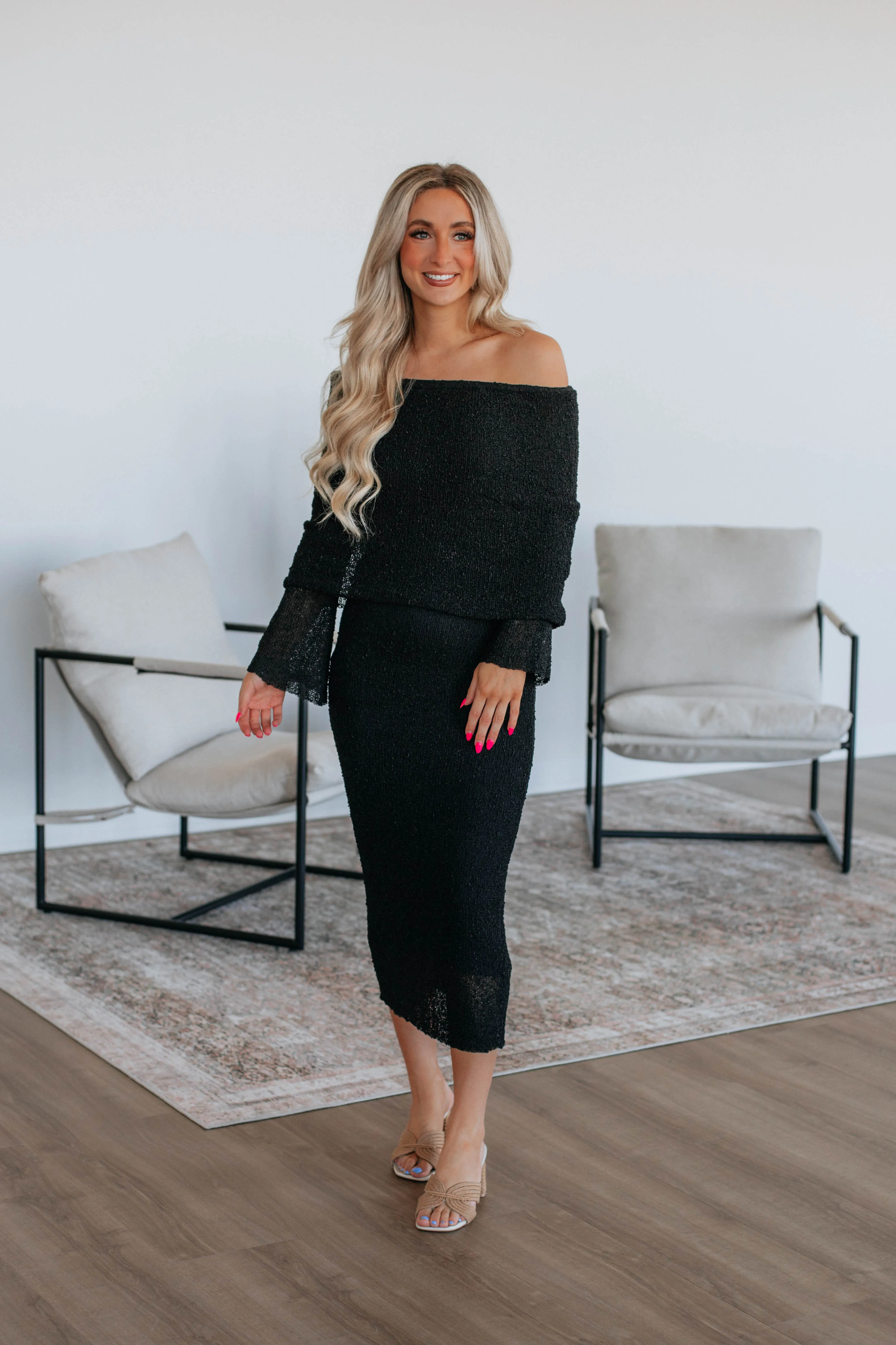 Jerica Knit Dress sold by Wild Oak Boutique