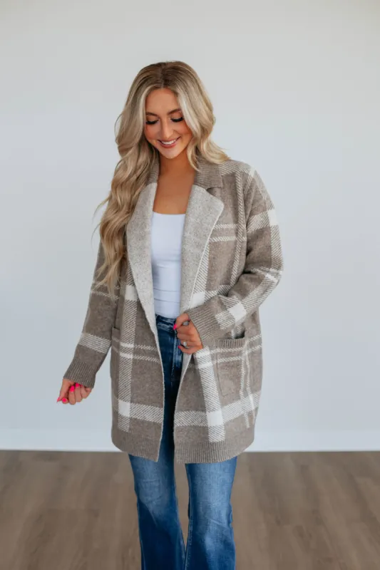 Rosalind Knit Coatigan sold by Wild Oak Boutique