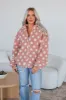 Kala Sherpa Jacket - Mauve sold by Wild Oak Boutique