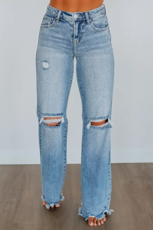 Jazlyn Risen Jeans - Overheard sold by Wild Oak Boutique