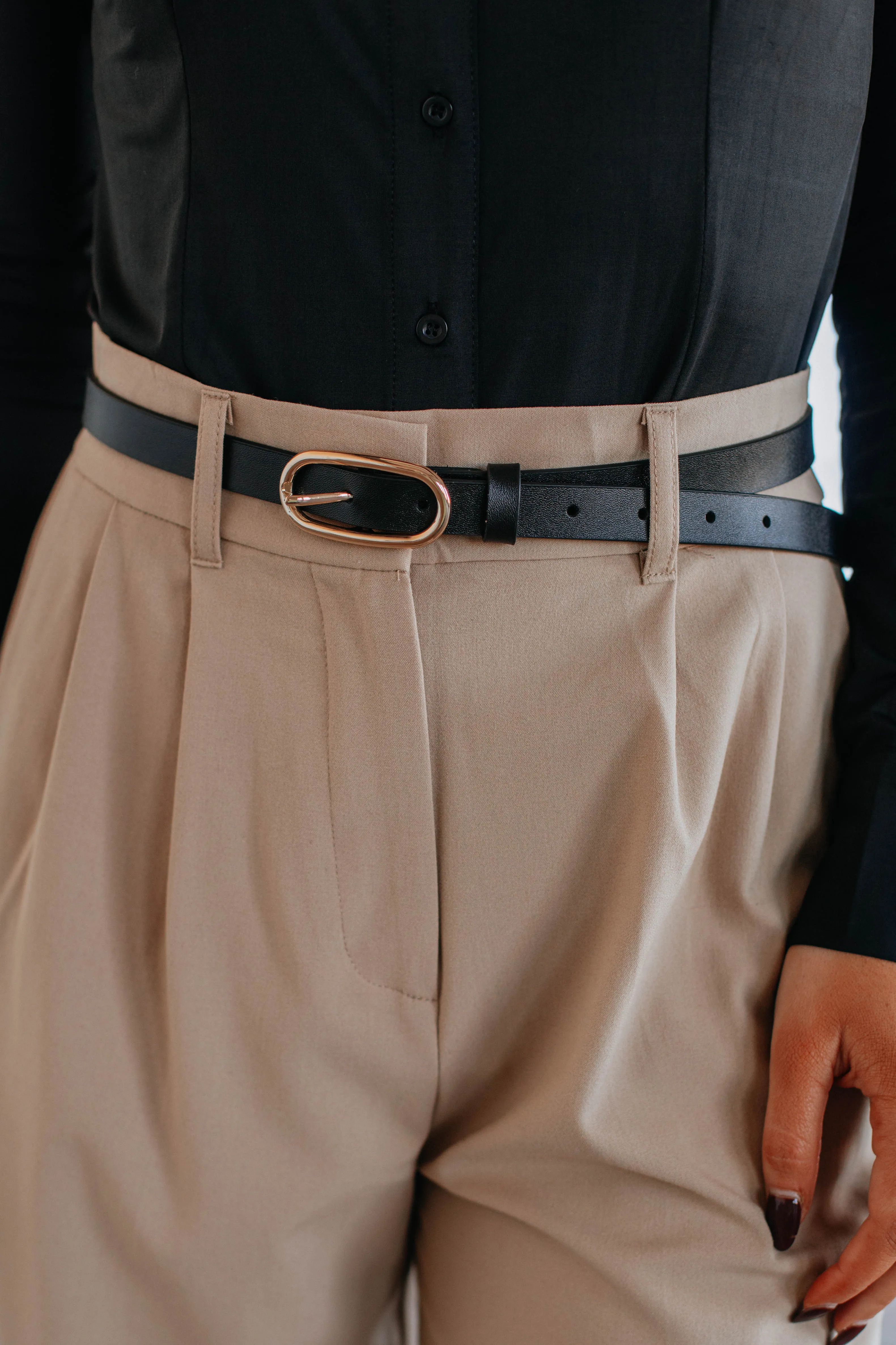Kaela Belt - Black sold by Wild Oak Boutique