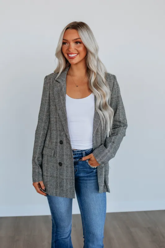 Confident Appeal Blazer made by Blu Pepper