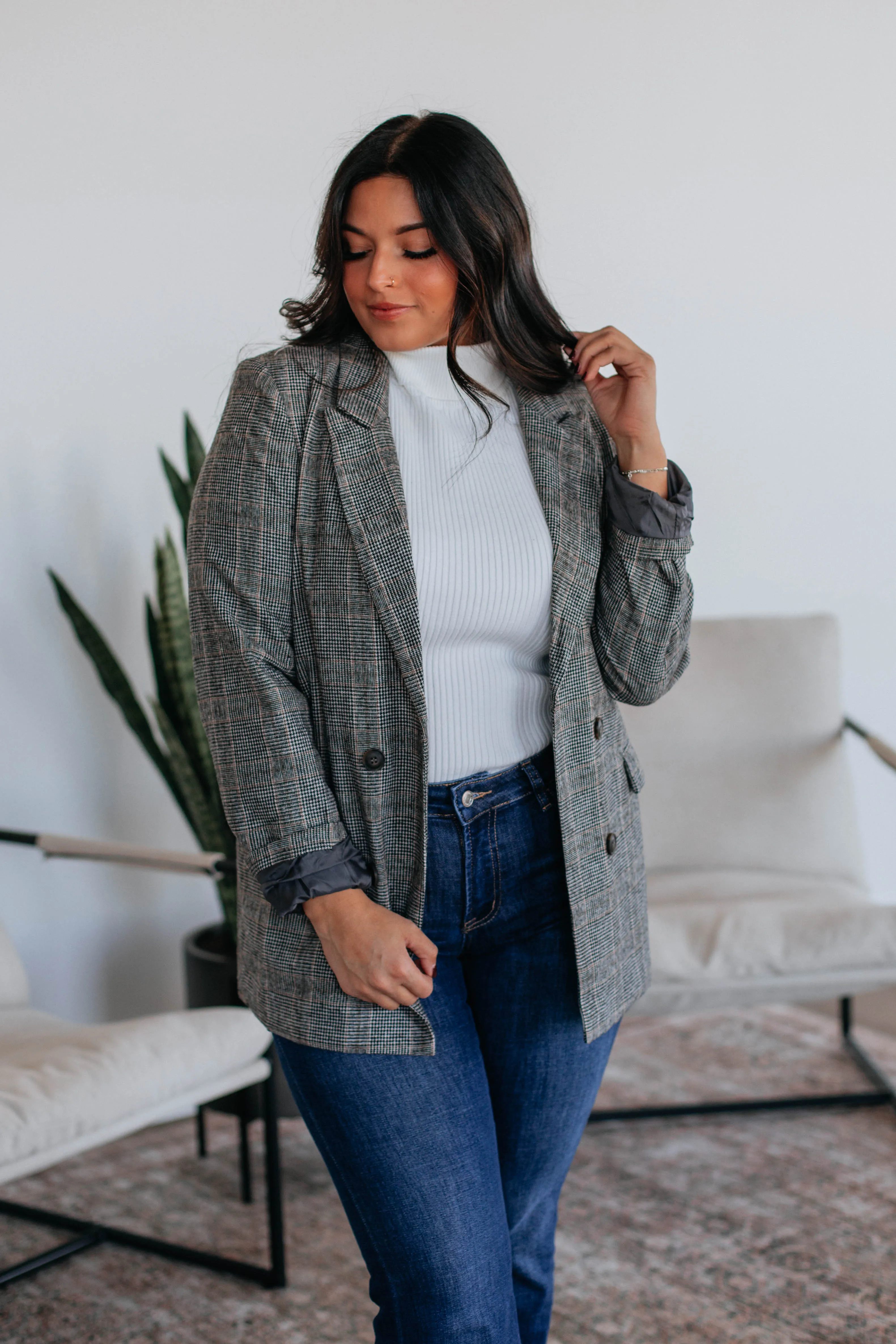 Confident Appeal Blazer sold by Wild Oak Boutique product image thumbnail 4