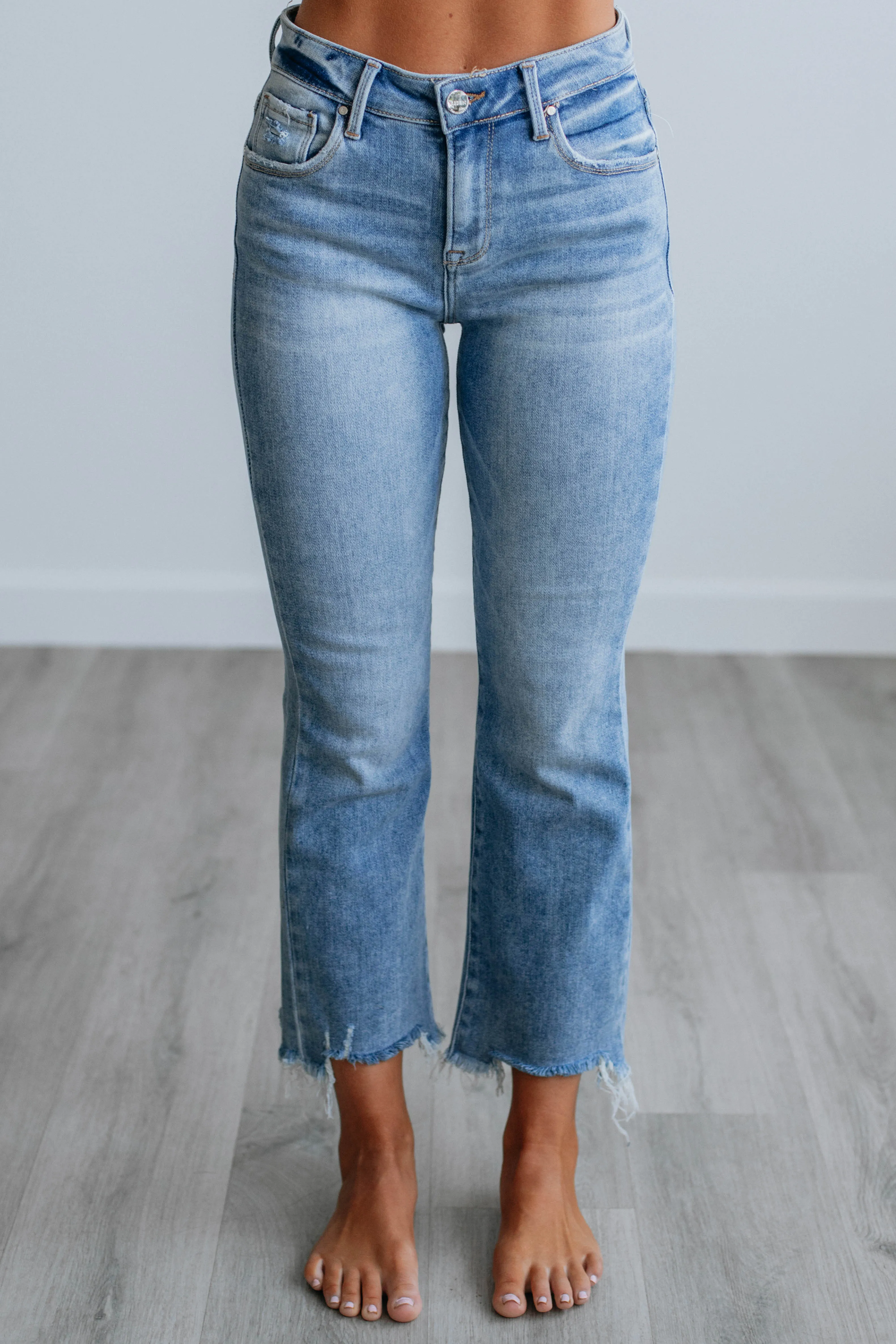 Kennedy Risen Jeans - Medium Wash sold by Wild Oak Boutique product image thumbnail 3