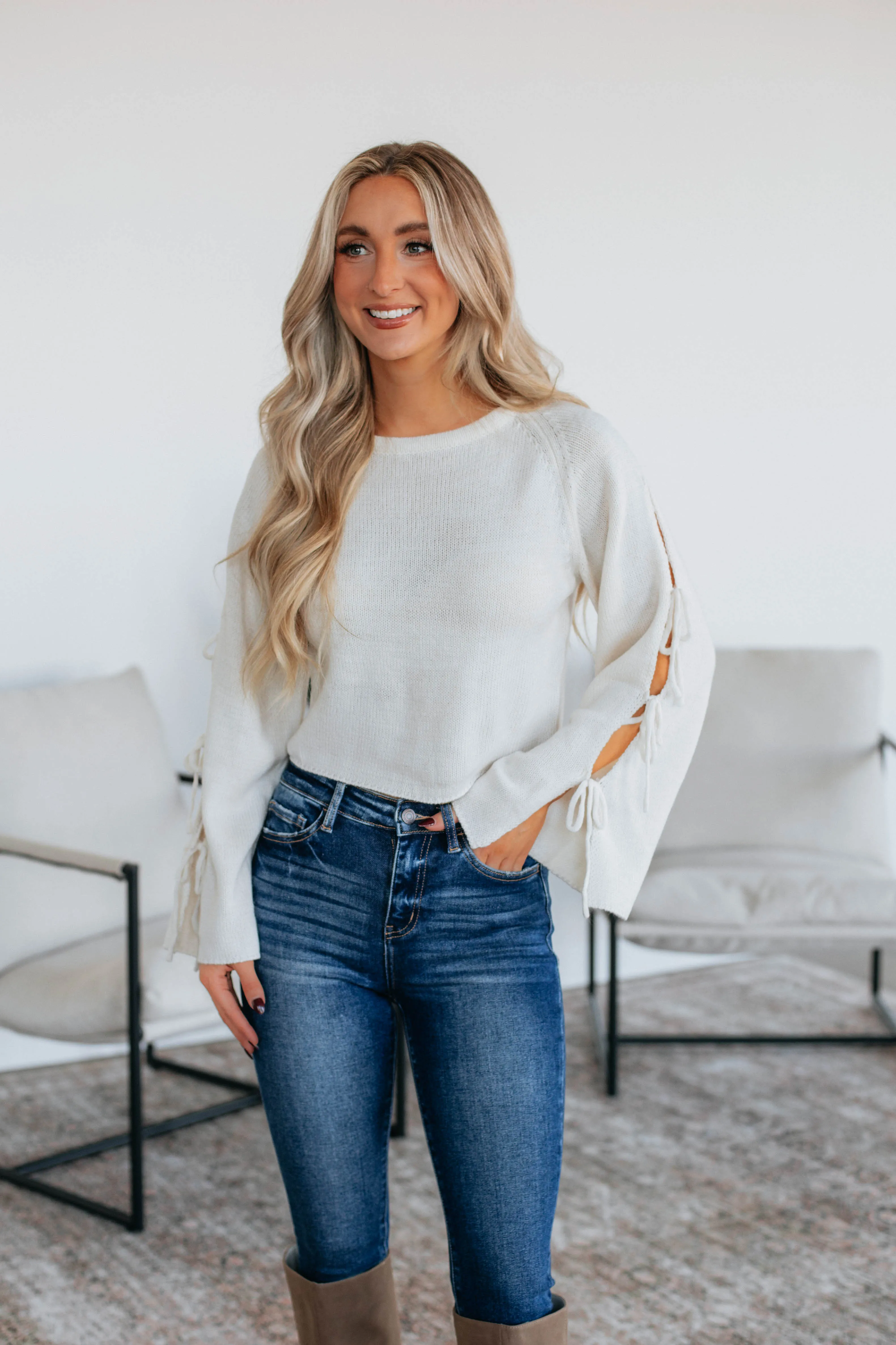 Audley Knit Sweater sold by Wild Oak Boutique