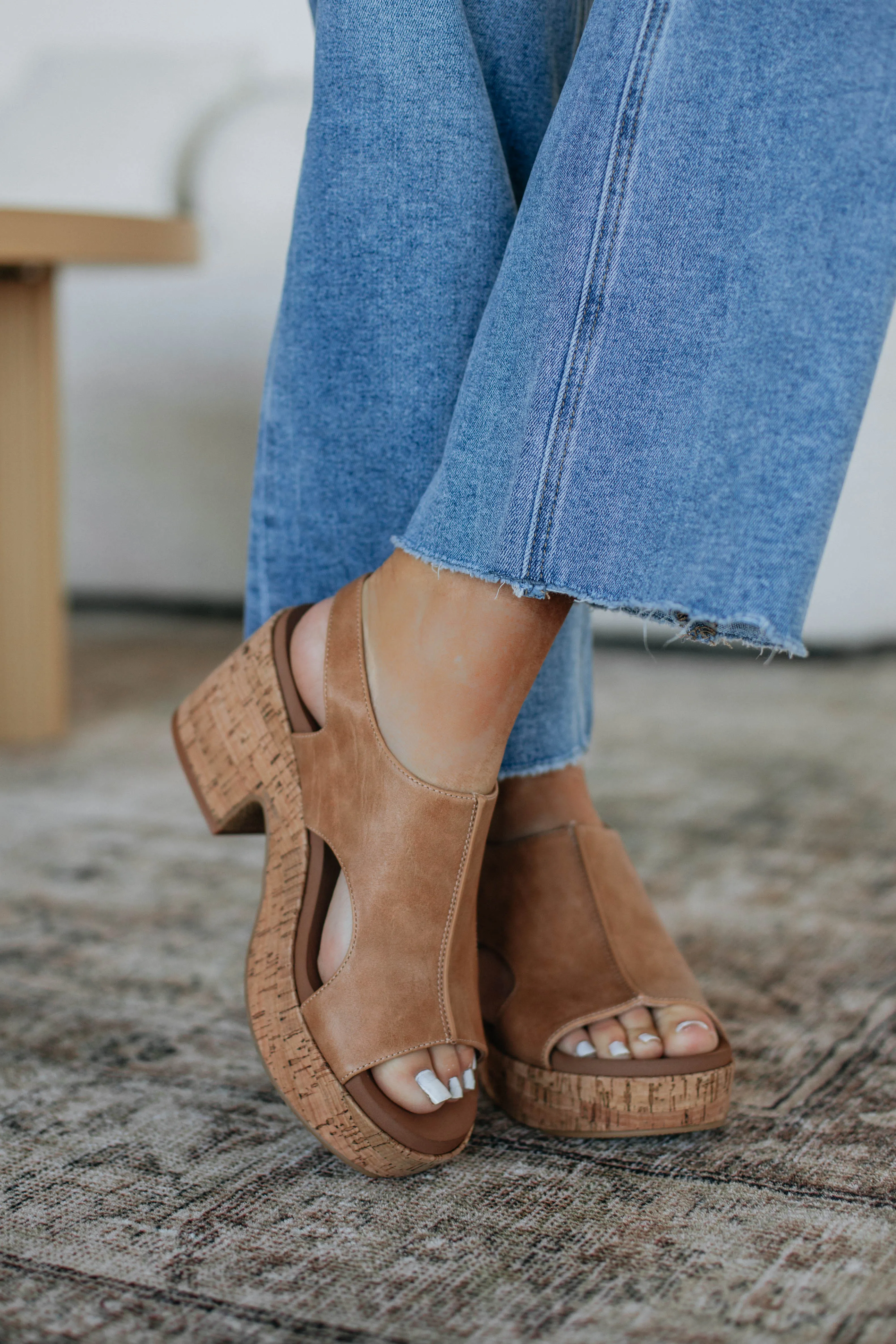 Before We Begin Heels - Caramel sold by Wild Oak Boutique product image thumbnail 5