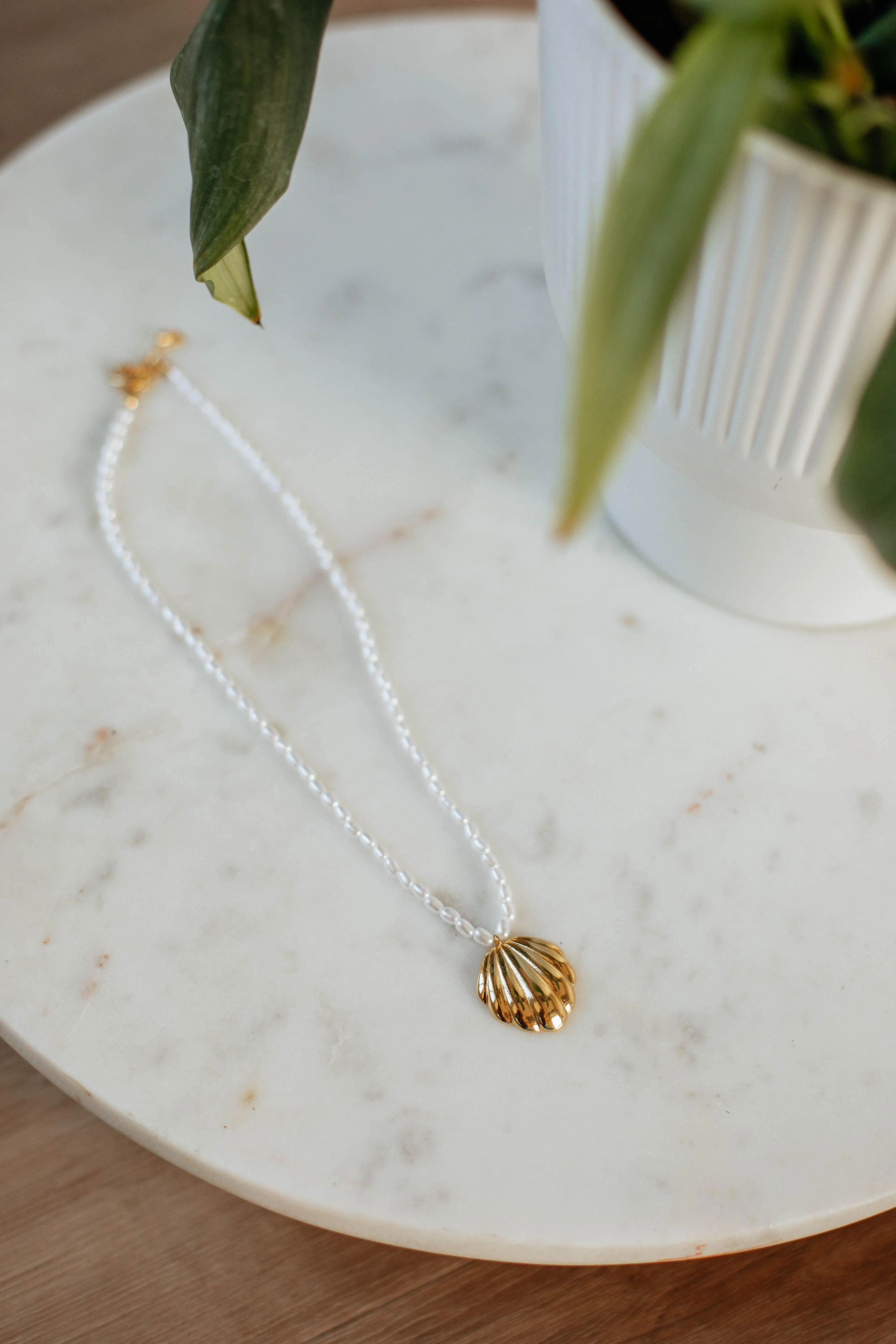 Shana Pearl Necklace sold by Wild Oak Boutique product image thumbnail 3