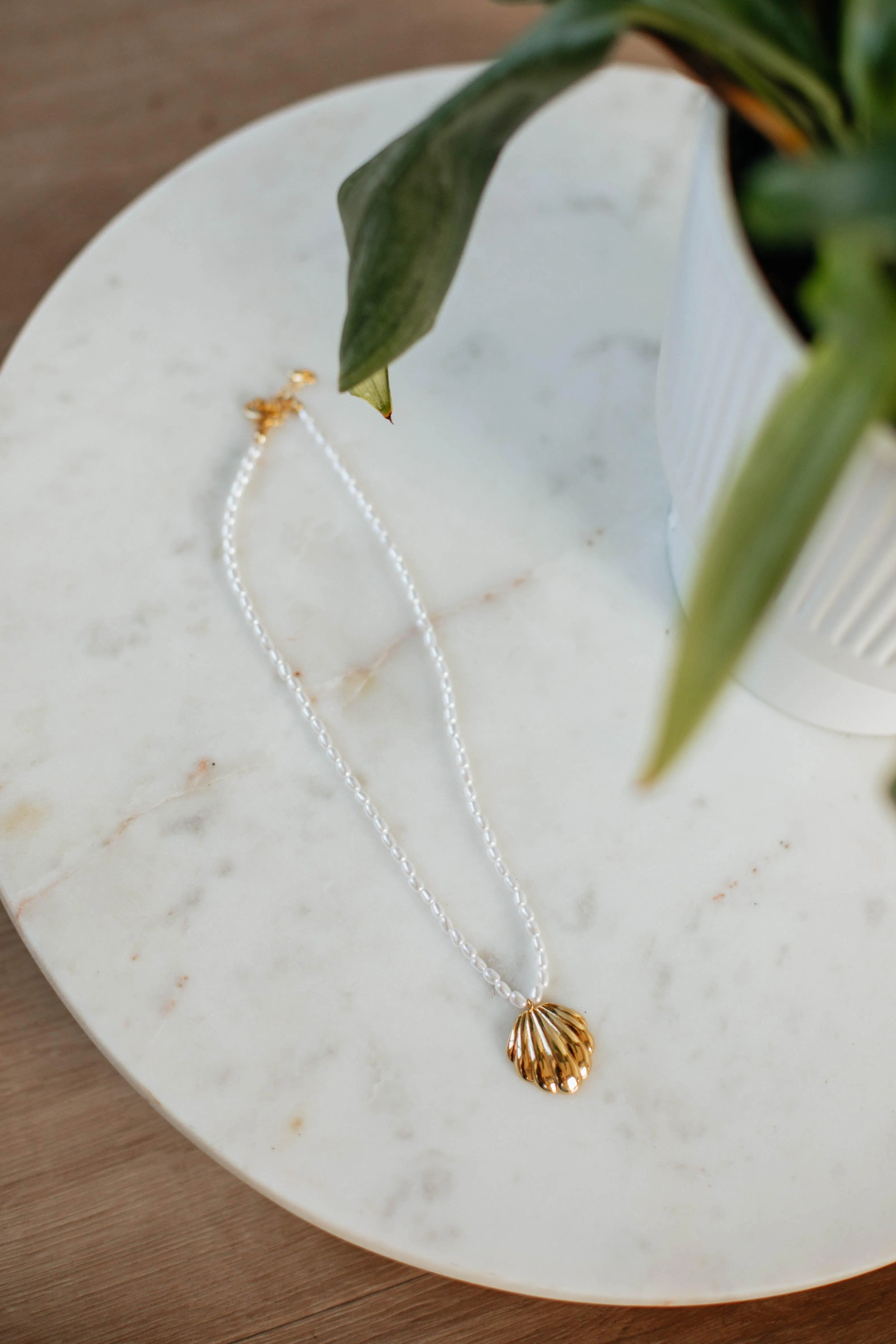 Shana Pearl Necklace sold by Wild Oak Boutique product image thumbnail 2