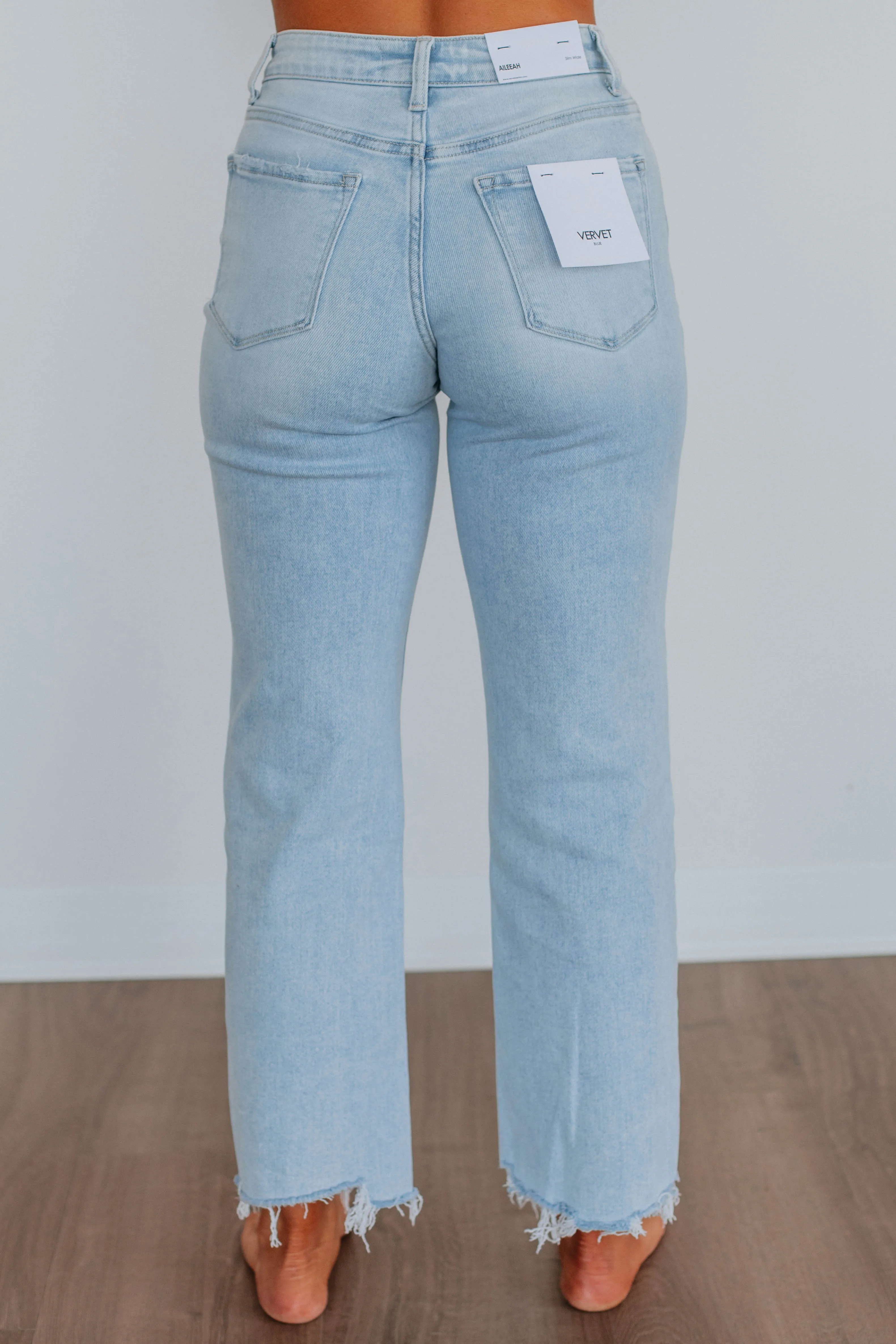 Aileeah Vervet Jeans - Light Wash sold by Wild Oak Boutique product image thumbnail 4