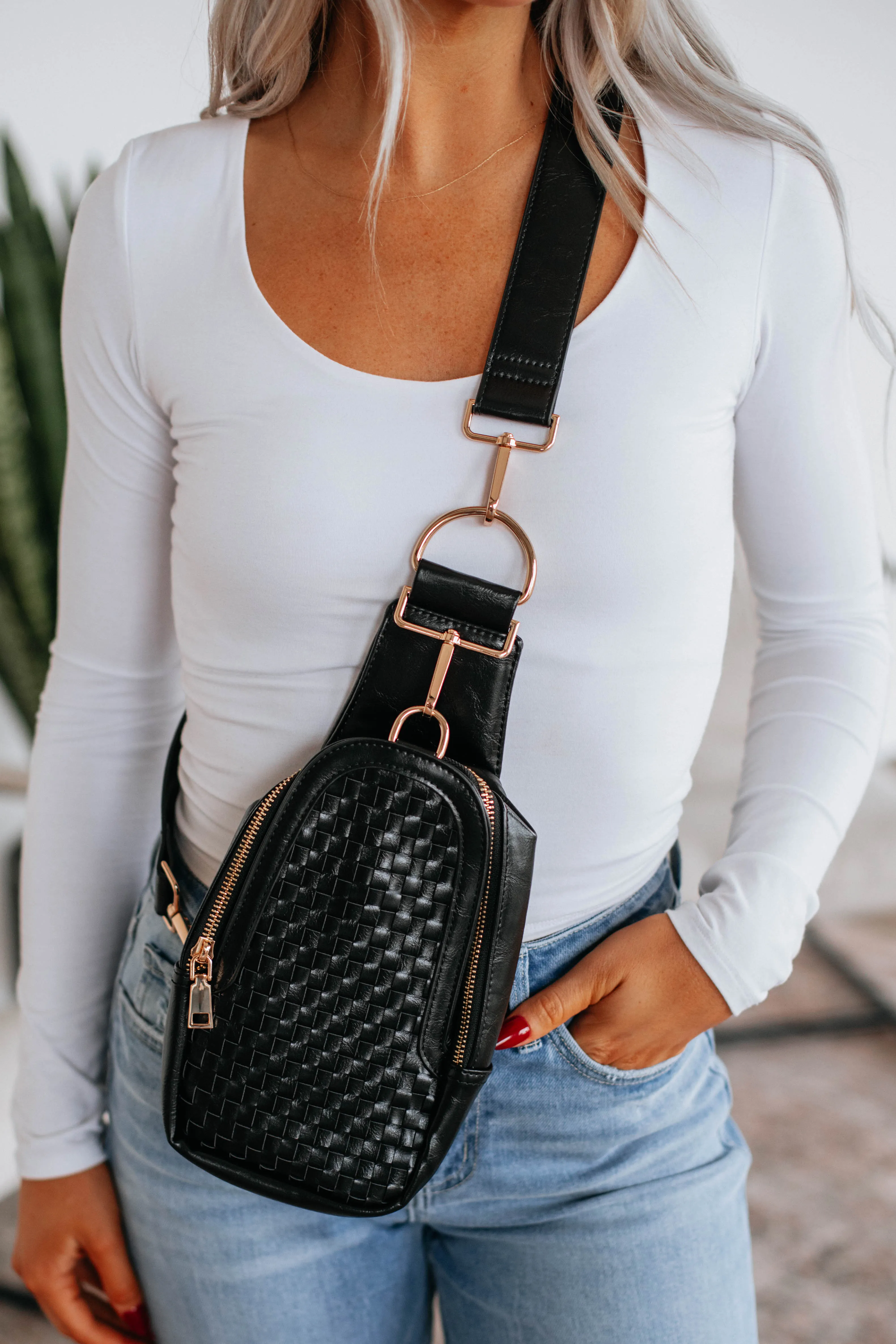 Mattie Crossbody Bag - Black sold by Wild Oak Boutique product image thumbnail 5