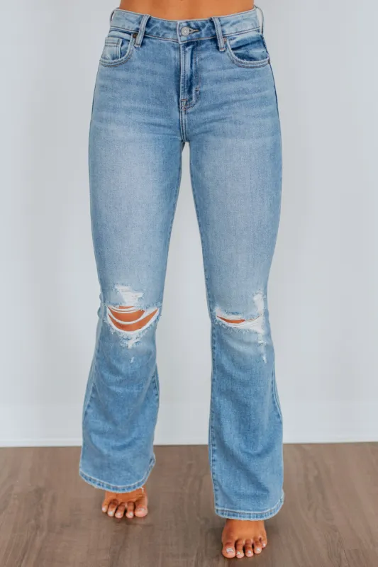 Happi Hidden Jeans - Medium Wash sold by Wild Oak Boutique