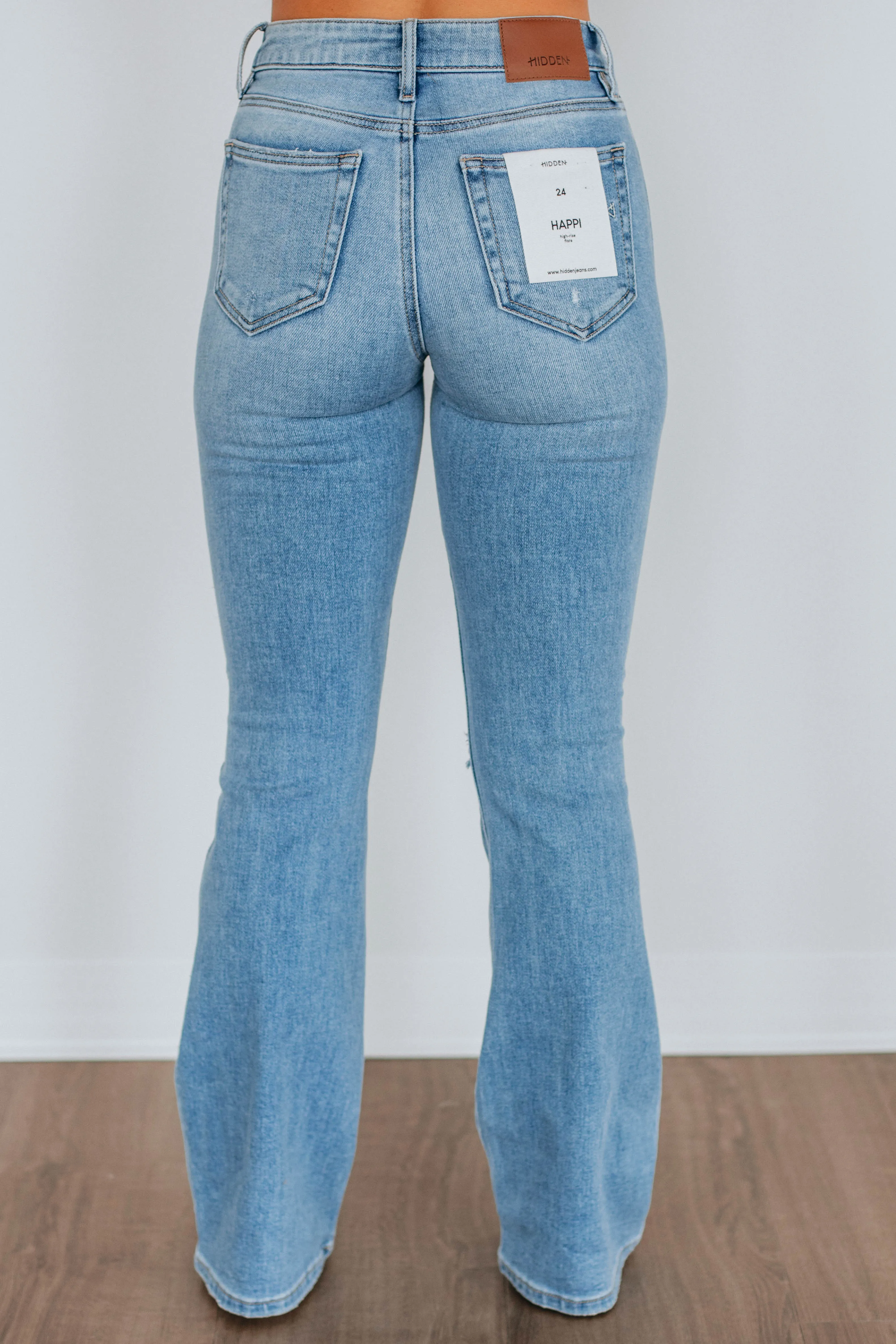 Happi Hidden Jeans - Medium Wash sold by Wild Oak Boutique product image thumbnail 4