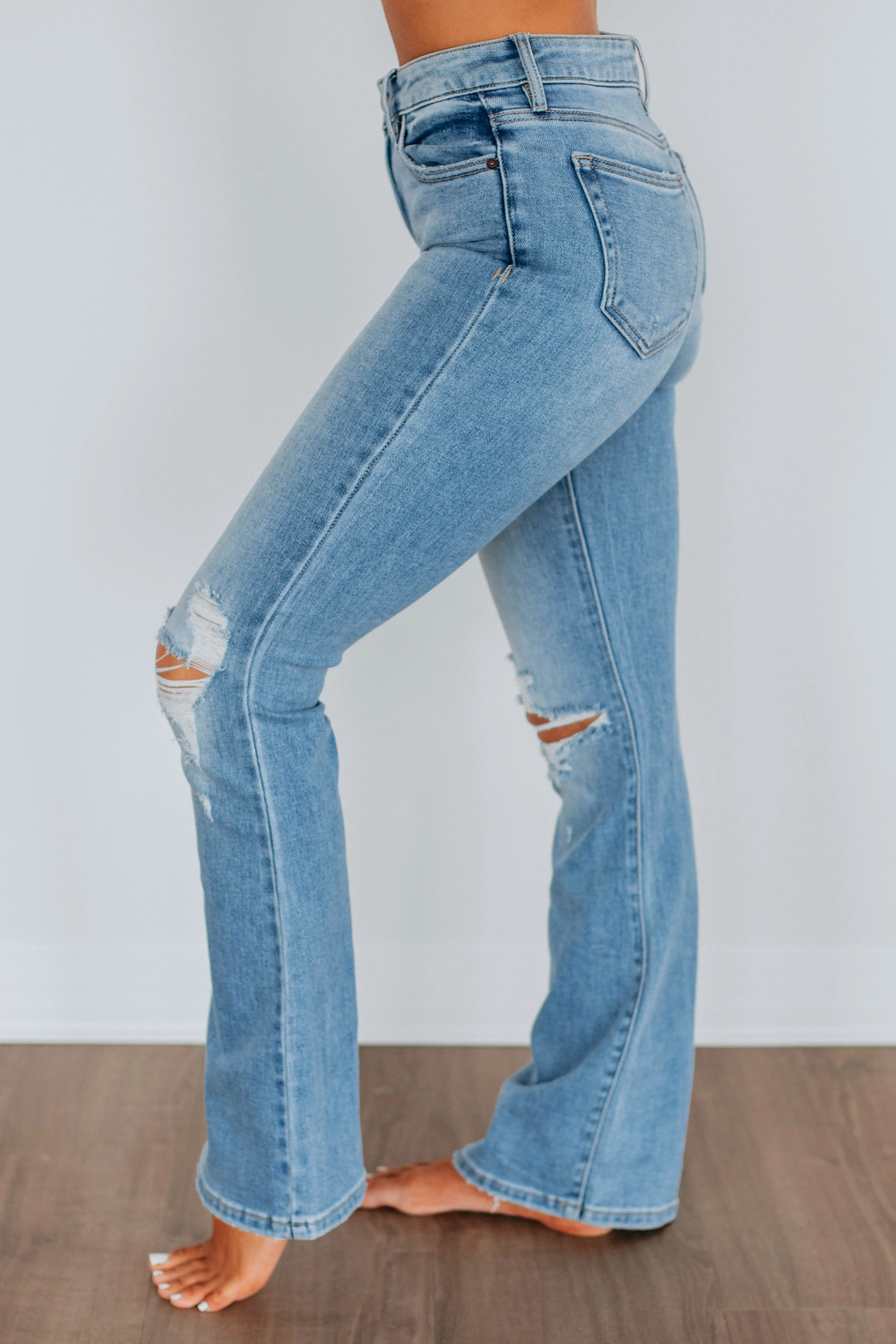 Happi Hidden Jeans - Medium Wash sold by Wild Oak Boutique product image thumbnail 2