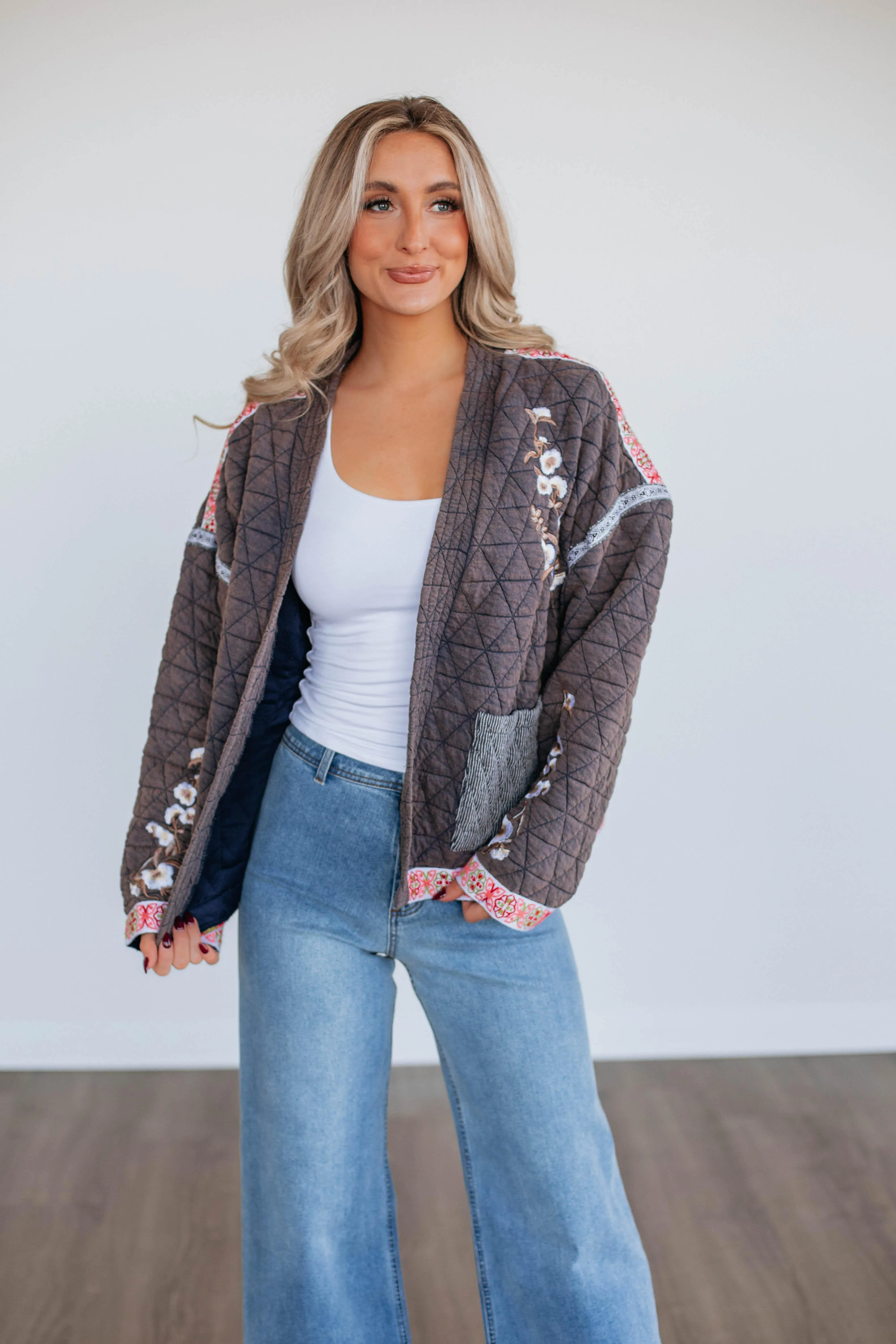 Jovita Quilted Jacket sold by Wild Oak Boutique product image thumbnail 4