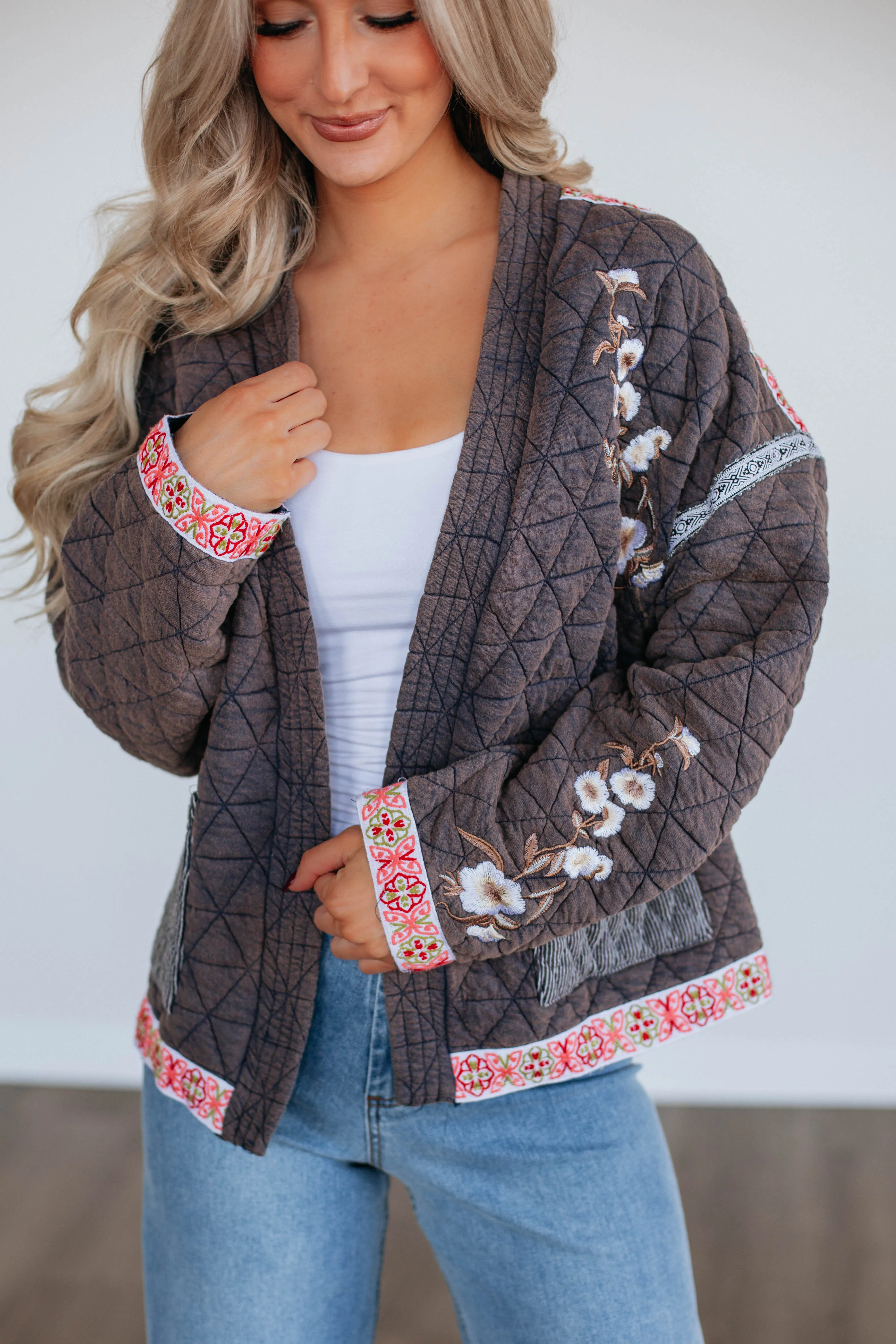 Jovita Quilted Jacket sold by Wild Oak Boutique product image thumbnail 2